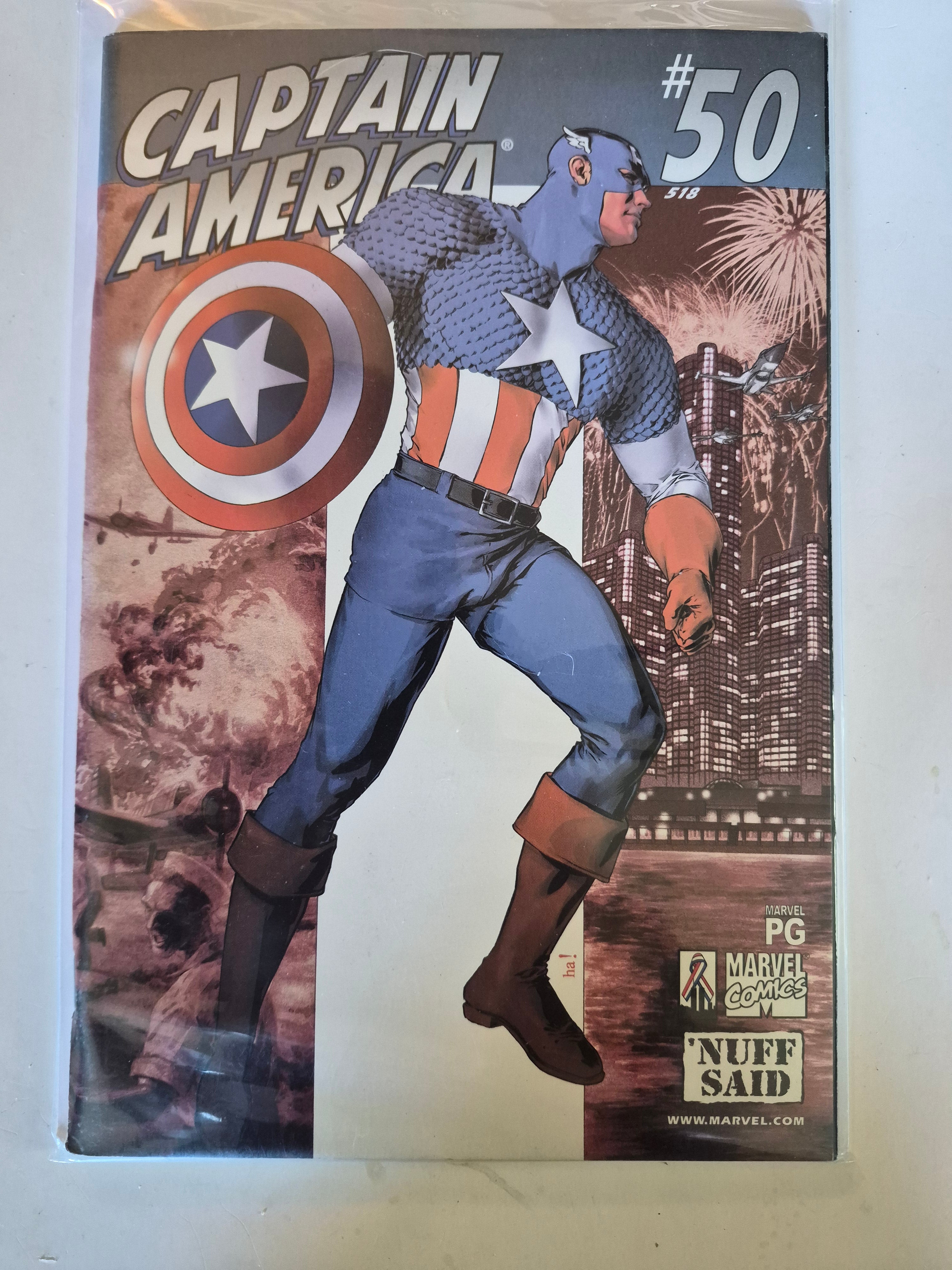 Captain America #50 Marvel Comic Book