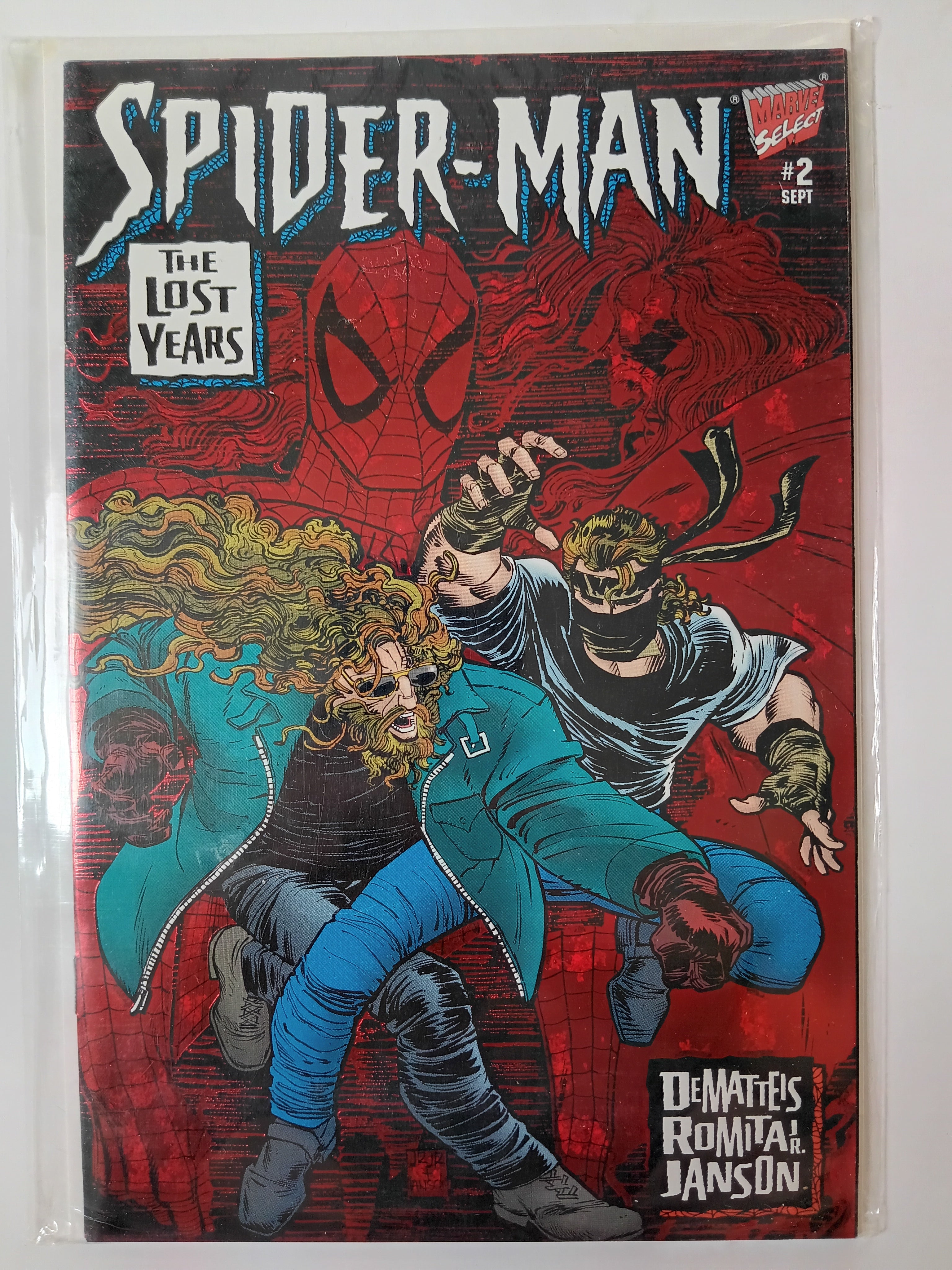 Spider-Man: The Lost Years #1-3 All Foil Covers