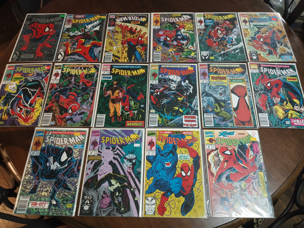 Spider-Man #1-70 Marvel Comic Books in Great Condition Bagged and Boarded