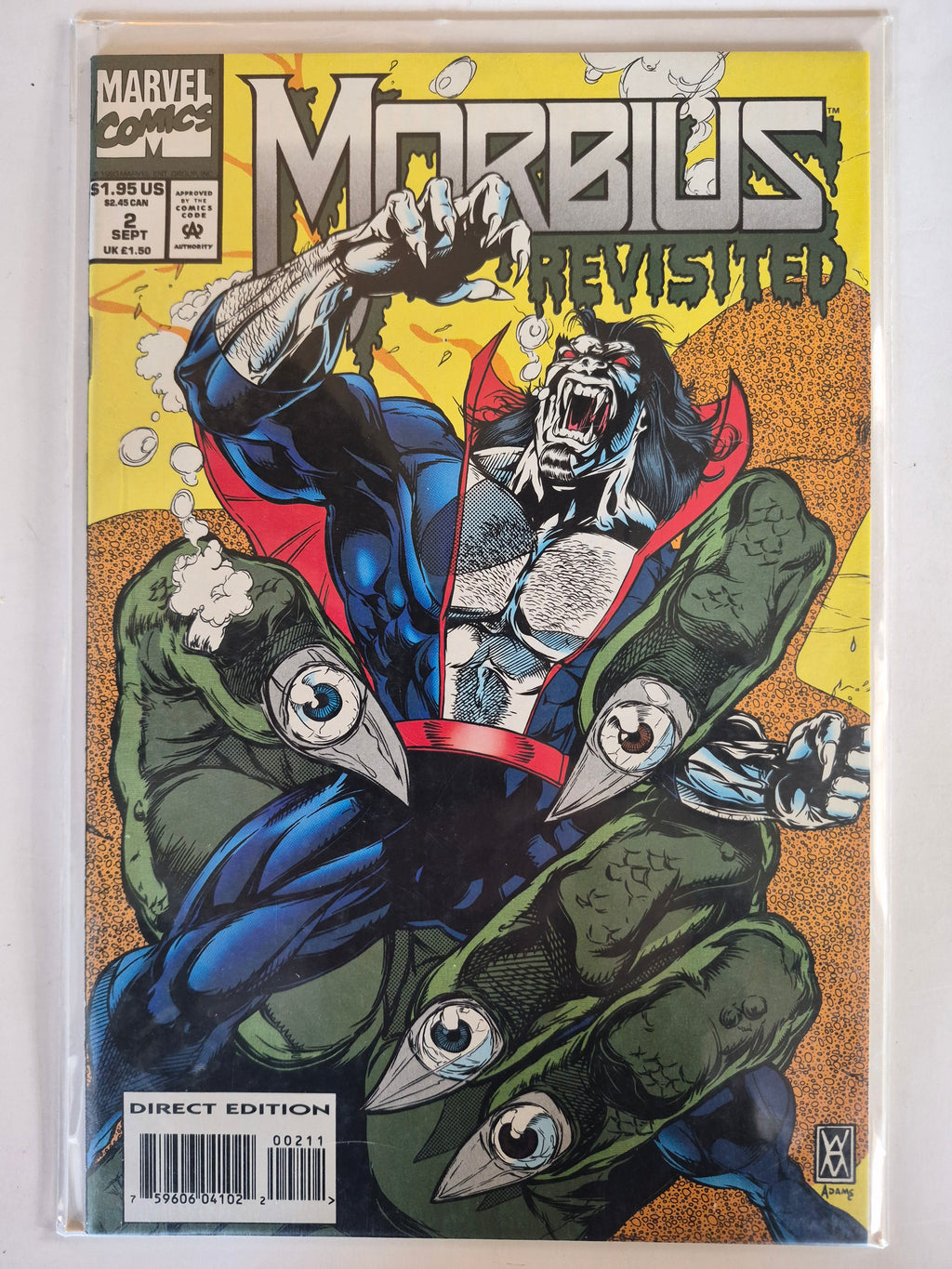 Morbius Revisited #2 Marvel Comic Book