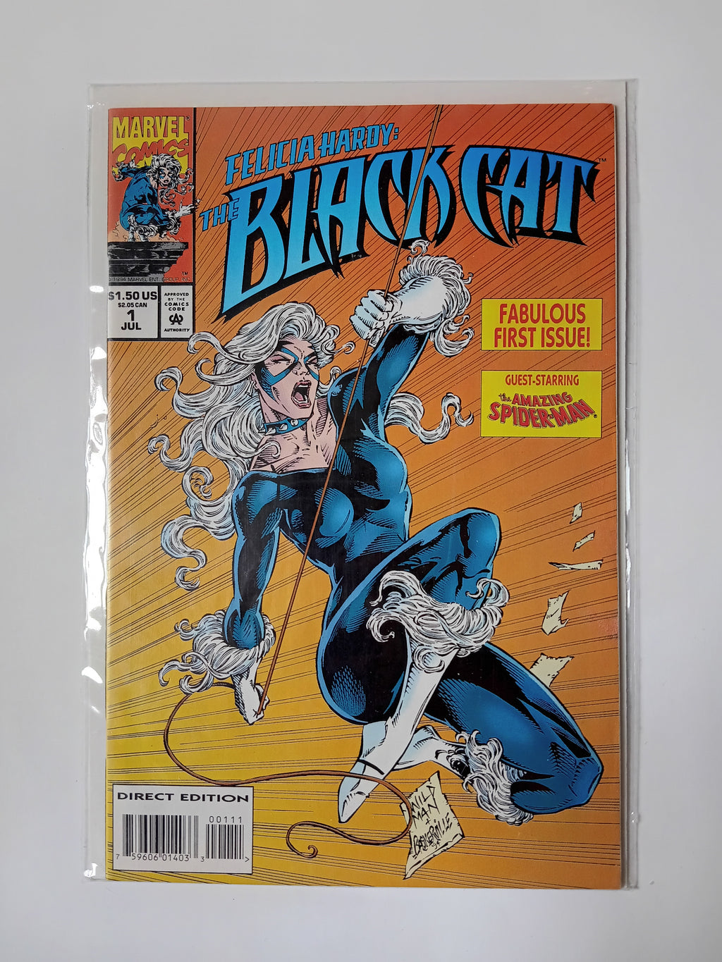 Felicia Hardy: The Black Cat Direct Edition Marvel Comic Books