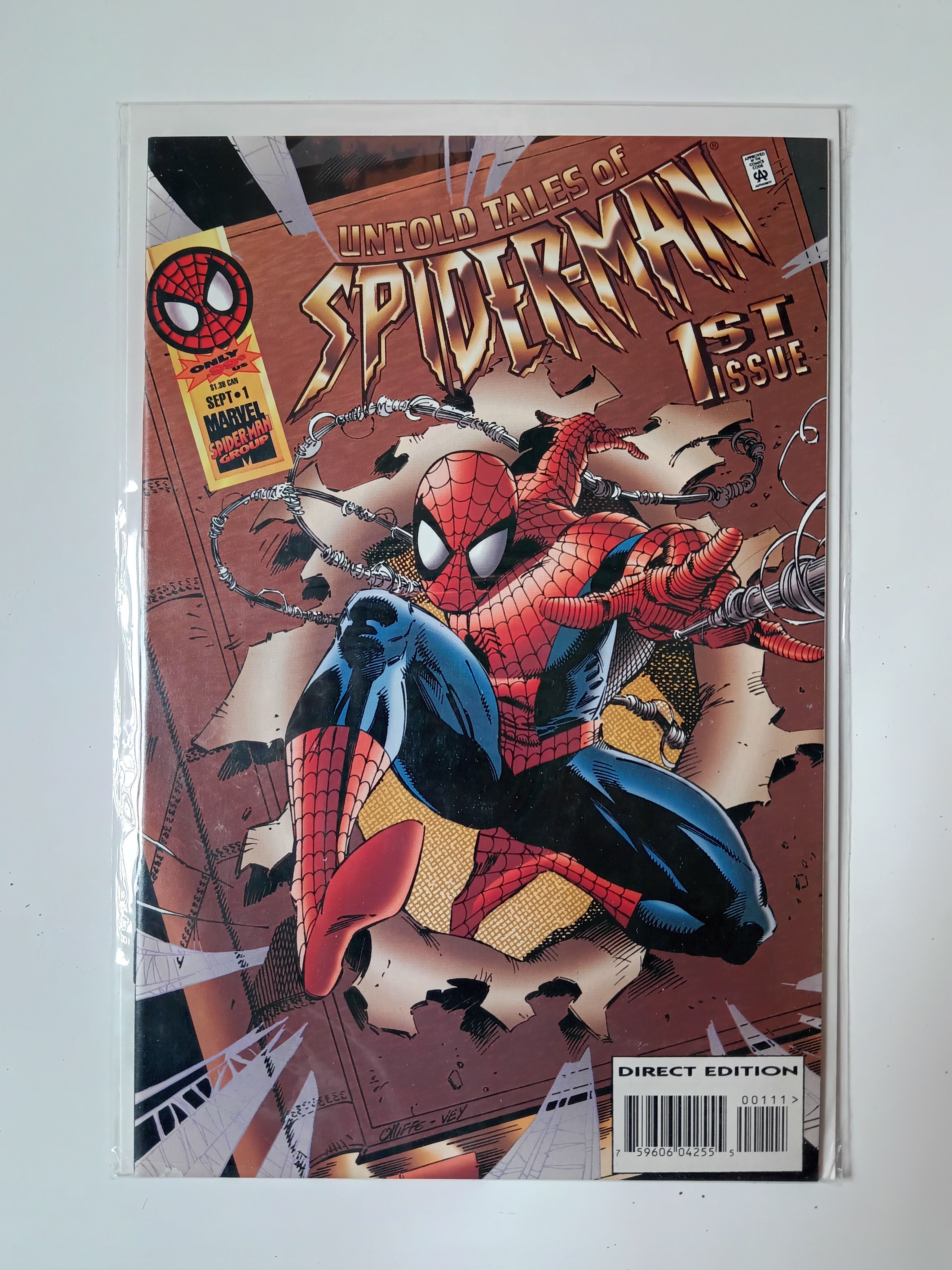 Untold Tales of Spider-Man #1 Direct Edition Marvel Comic Book
