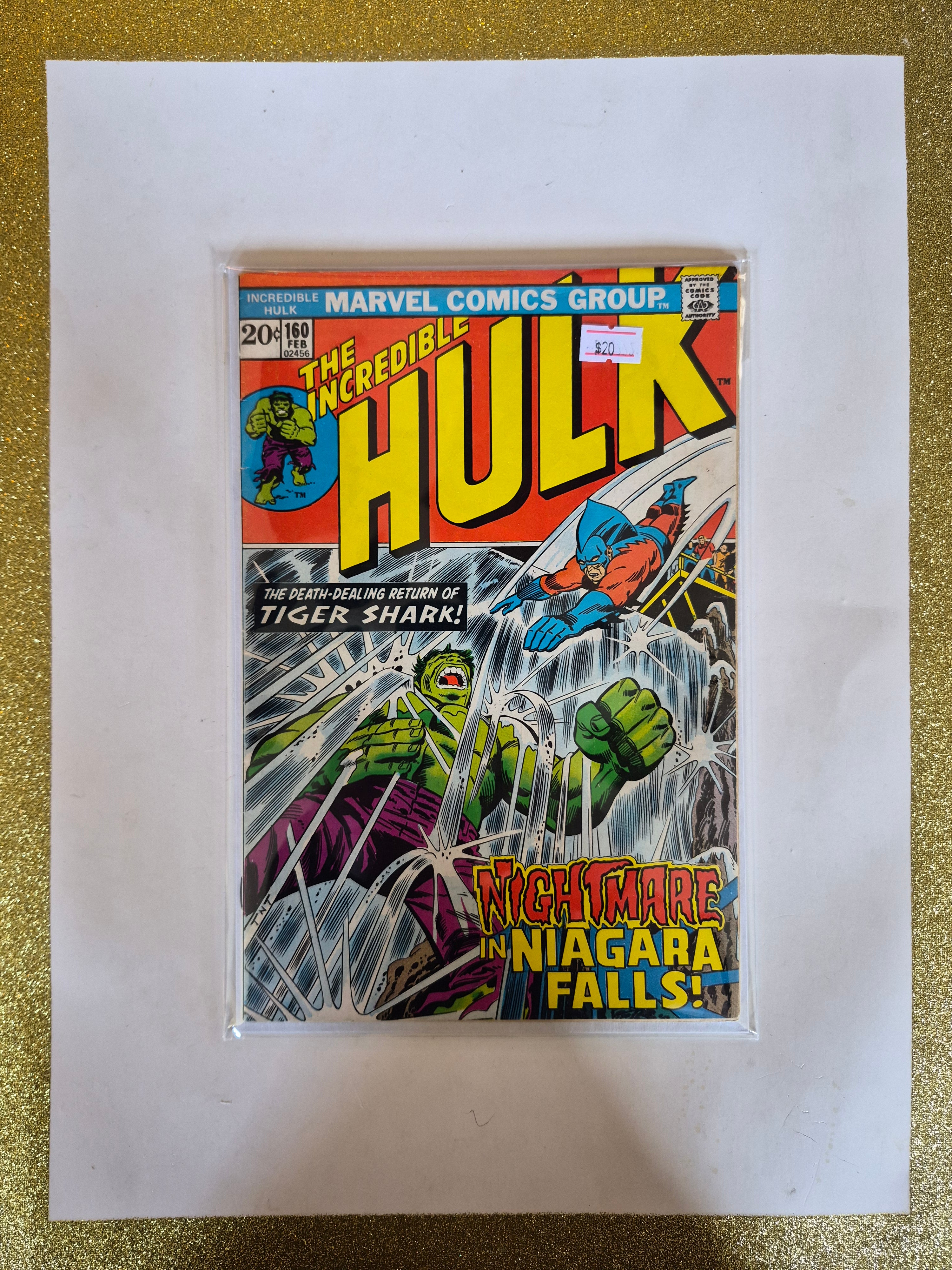 The Incredible Hulk #160 Marvel Comic Book in good condition