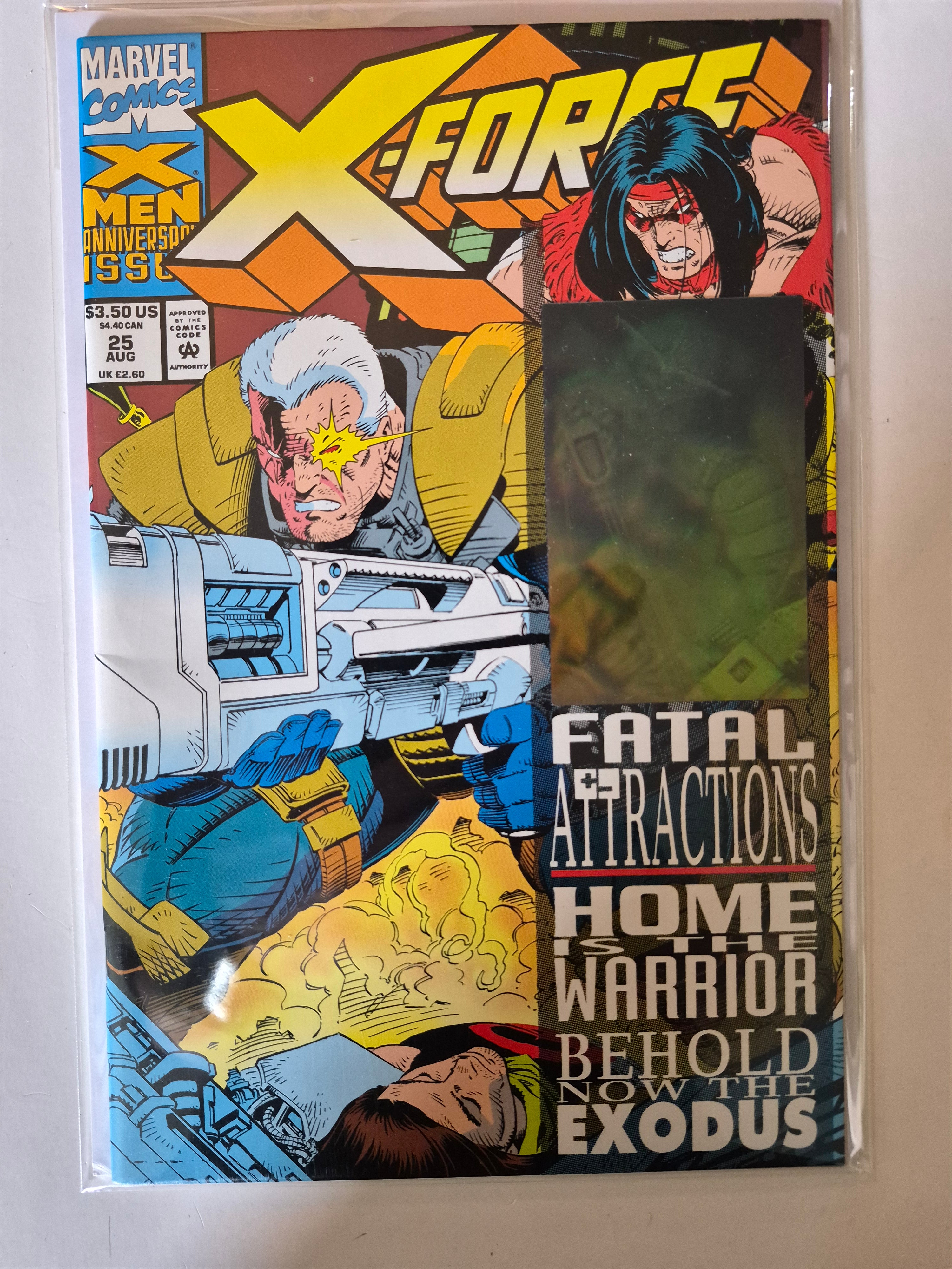 X-Force #25 Direct Edition Marvel Comic Book