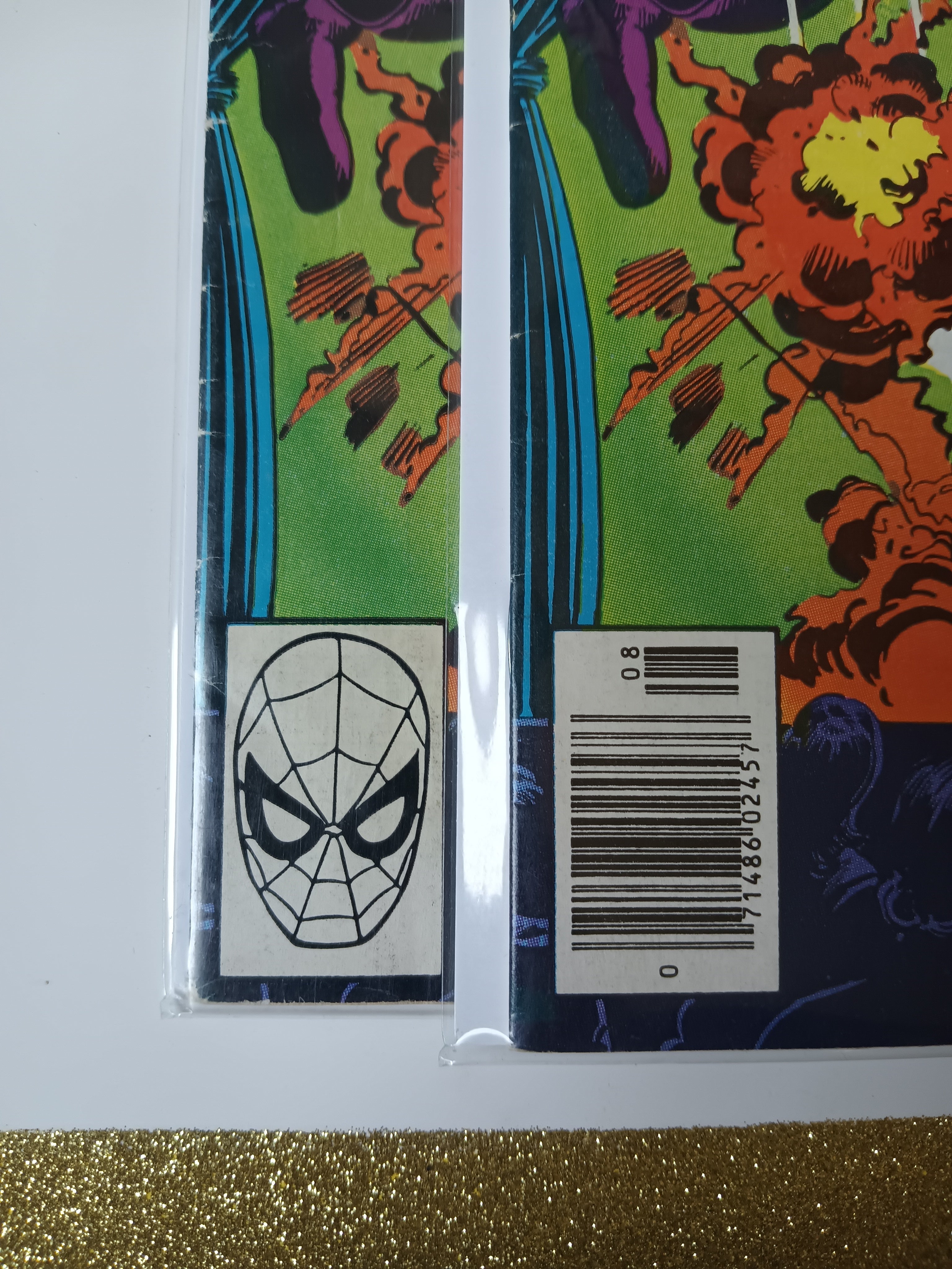 The Amazing Spider-man #207 Direct Edition and Newsstand Varient Marvel Comic Books.         (2 comics in total)