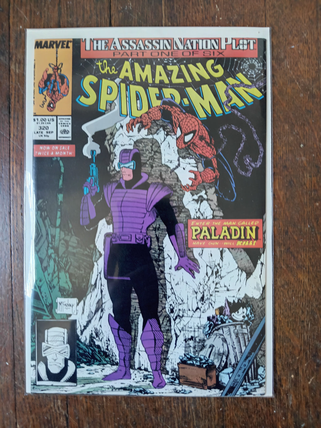 The Amazing Spider-man 320 Direct Edition Marvel Comic Book