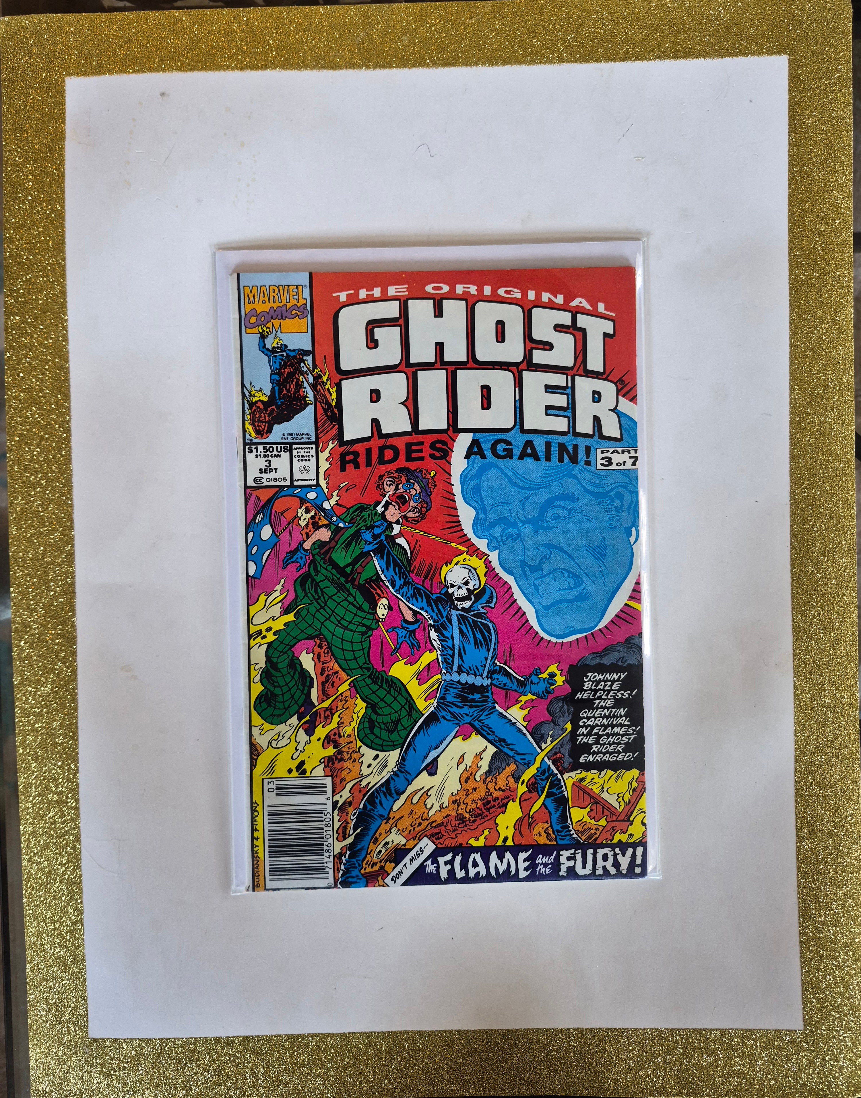 The Original Ghost Rider Rides Again part 3 of 7 Newsstand Variant Marvel Comic Book 1978