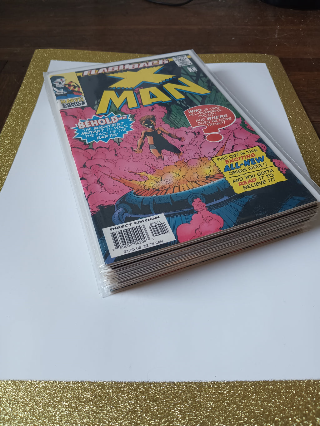 X Man -1,1-10,25-28 Marvel Comic Books All in Great Condition Bagged and Boarded