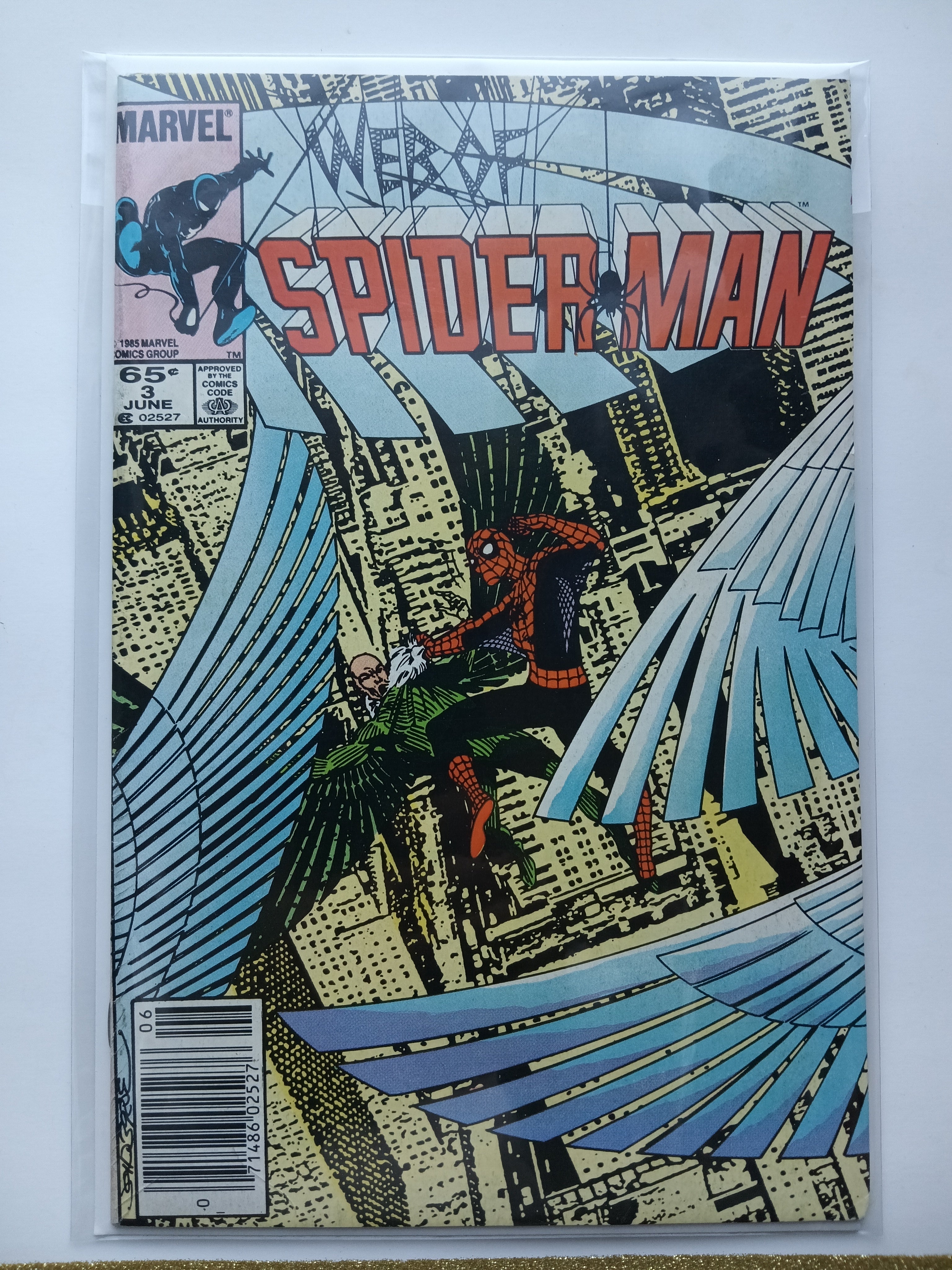 Web of Spider-Man #3 Newsstand Variant Marvel Comic Book