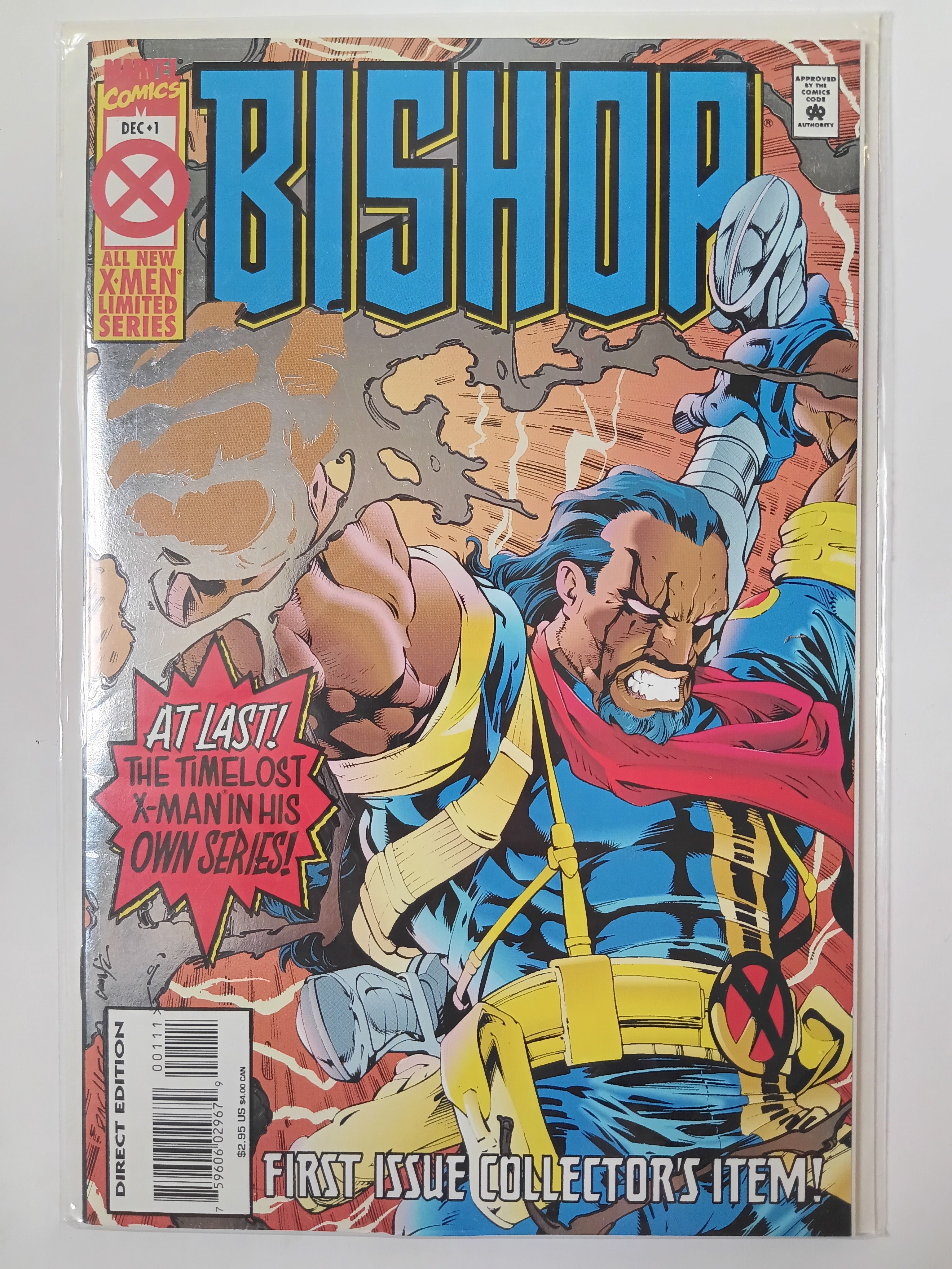 Bishop #1-4 Direct Edition Marvel Comic Books