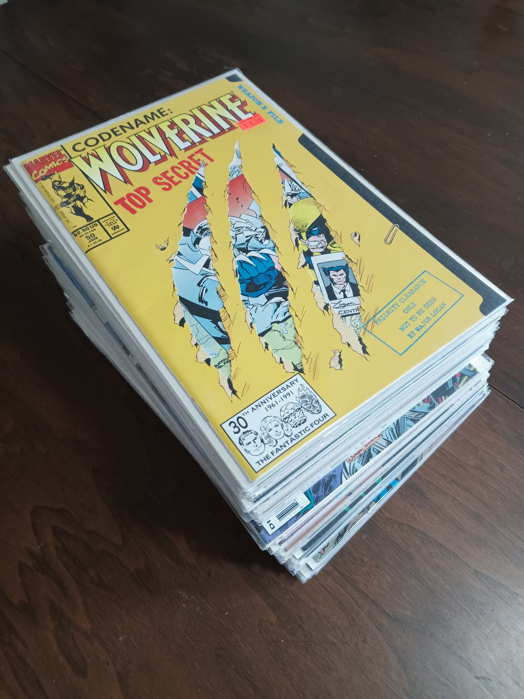 Wolverine #50-100 Marvel Comic Books in Great Condition Bagged and Boarded