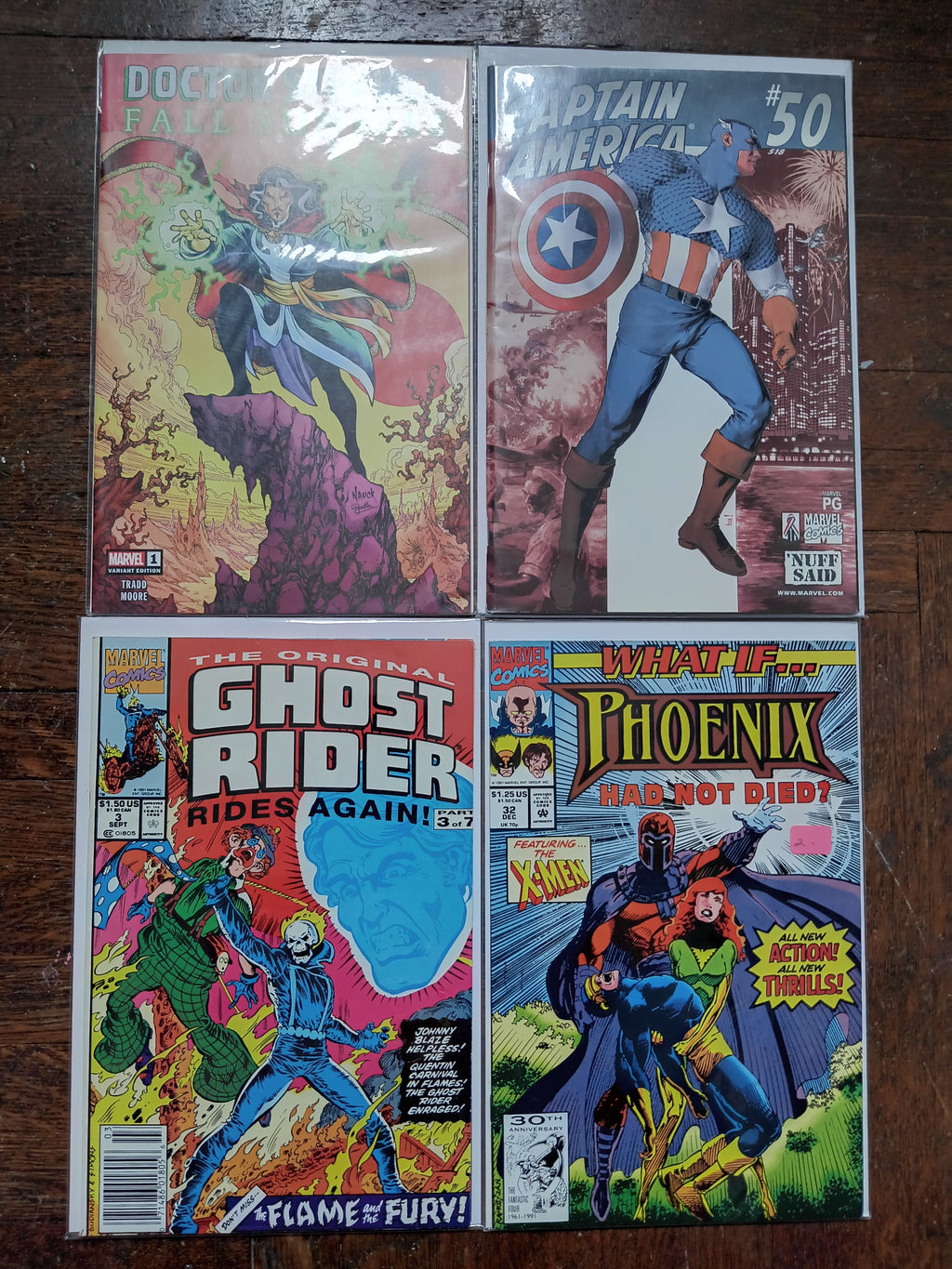 32 Random Marvel Comic Books in Great Condition Bagged and Boarded