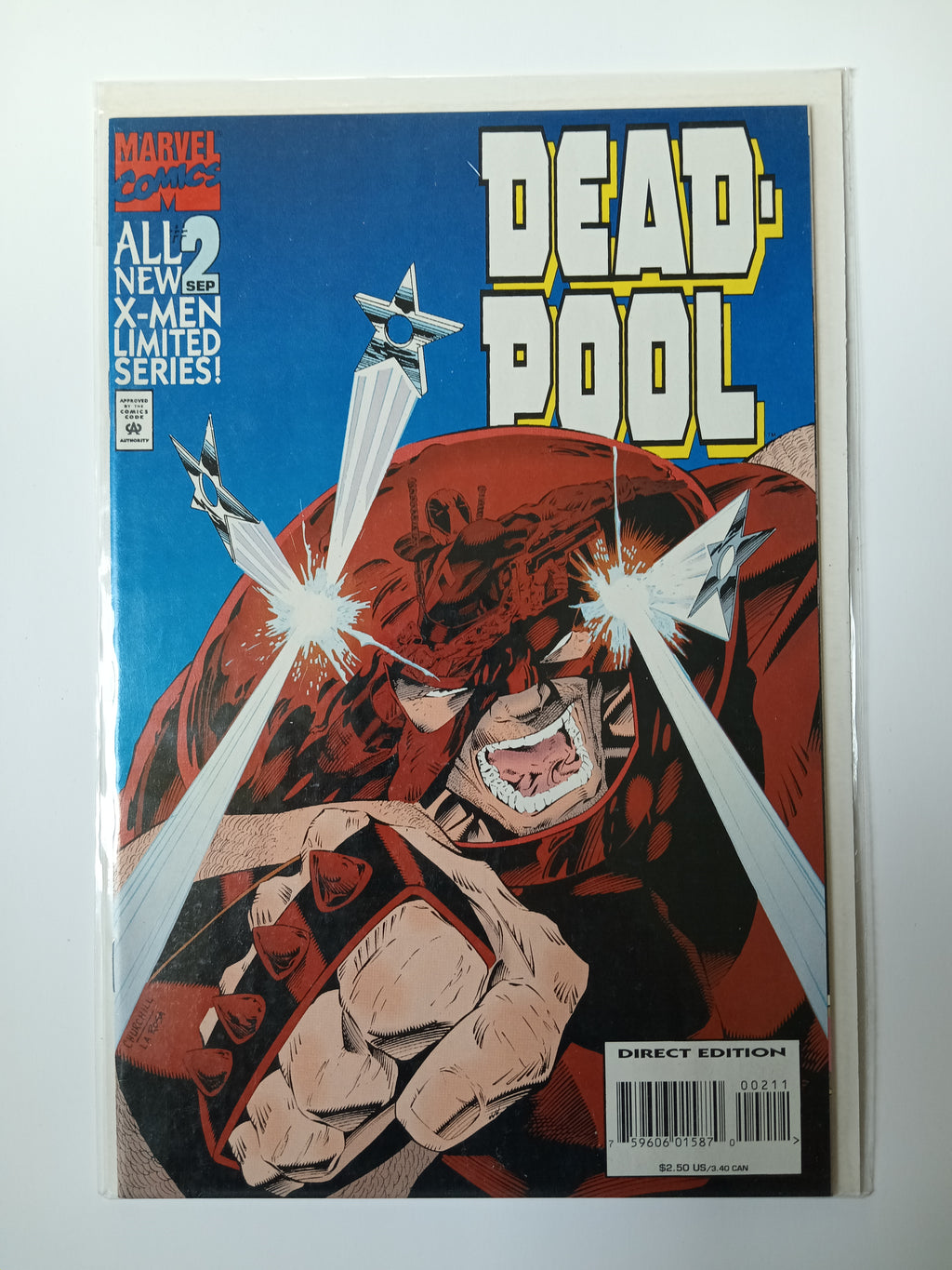 Deadpool #1-4 Complete Mini Series Marvel Comic Books