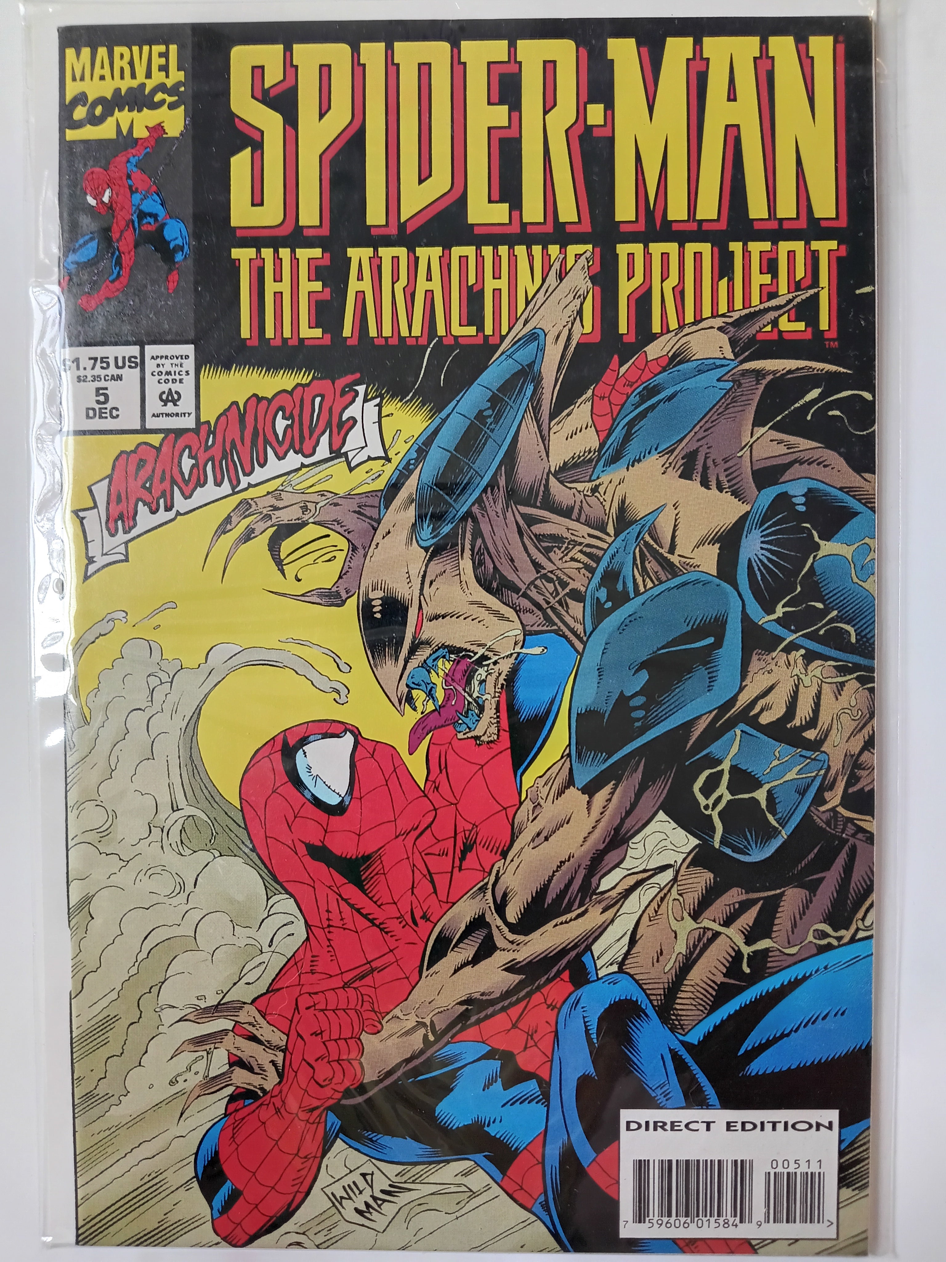 Spider-Man The Arachnis Project 1-6 Direct Edition Marvel Comic Books