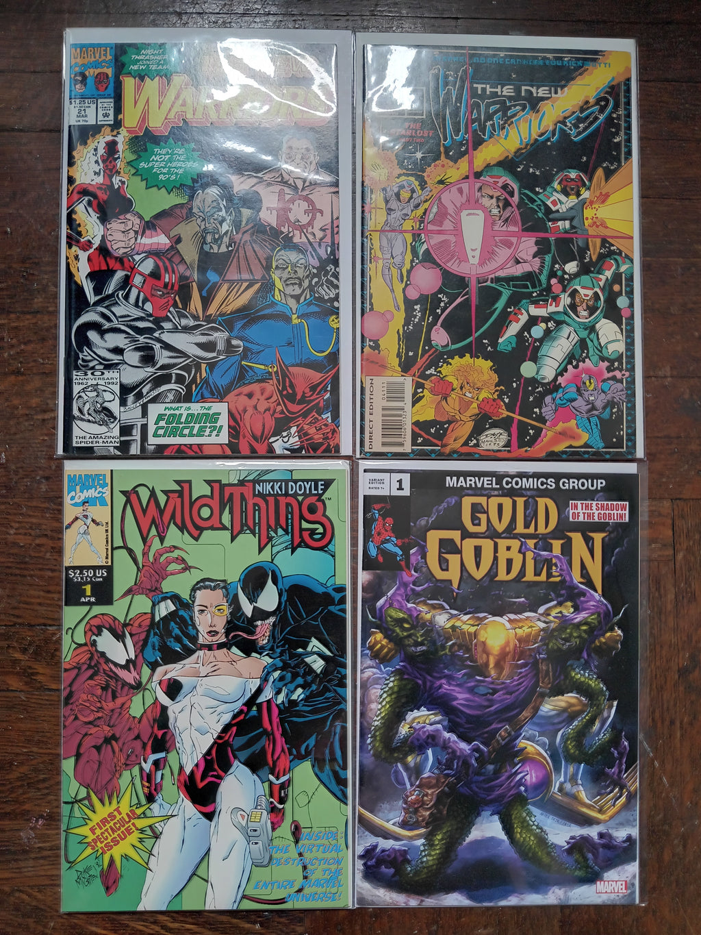 32 Random Marvel Comic Books in Great Condition Bagged and Boarded