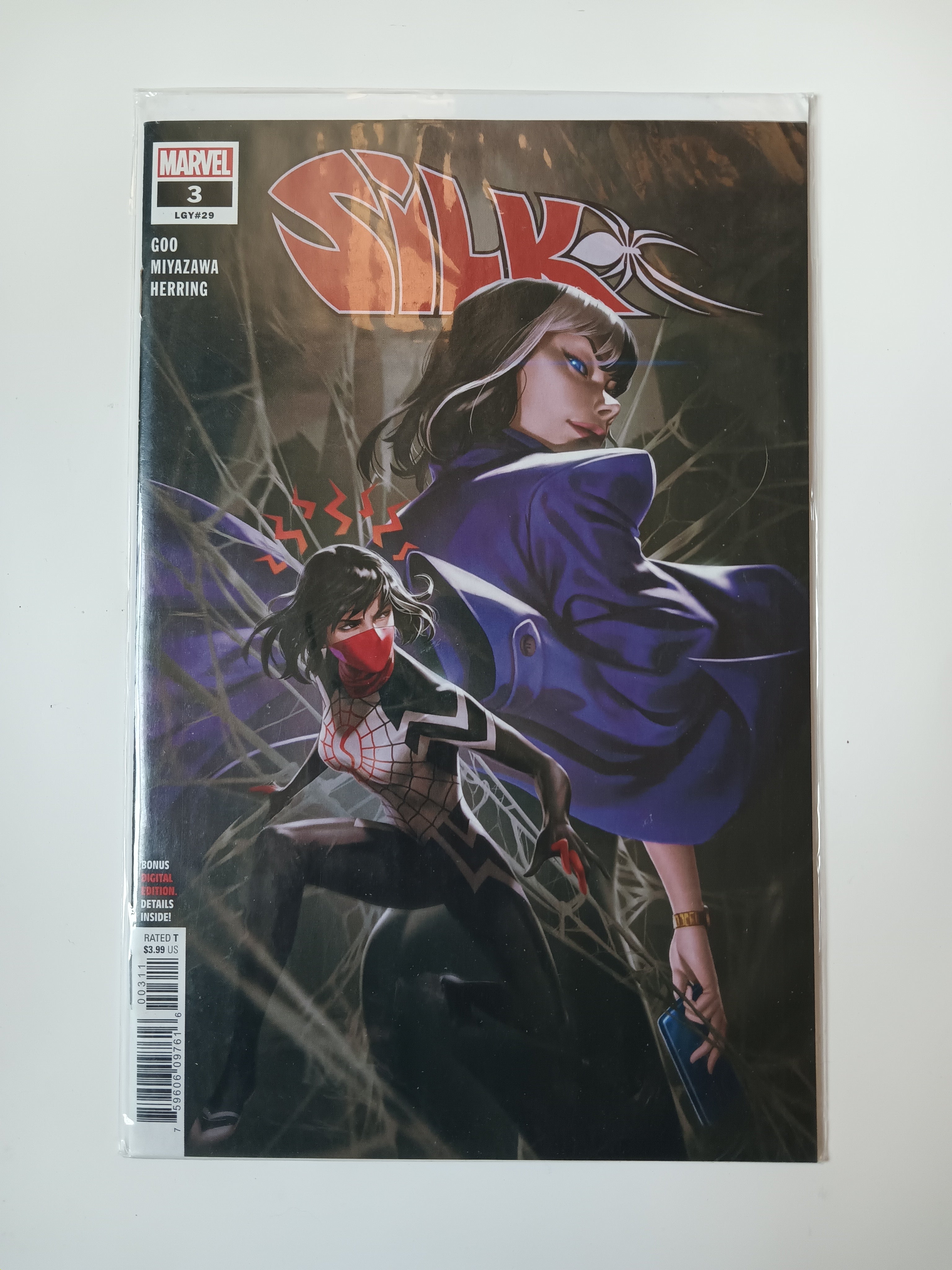 Silk #3 Marvel Comic Book