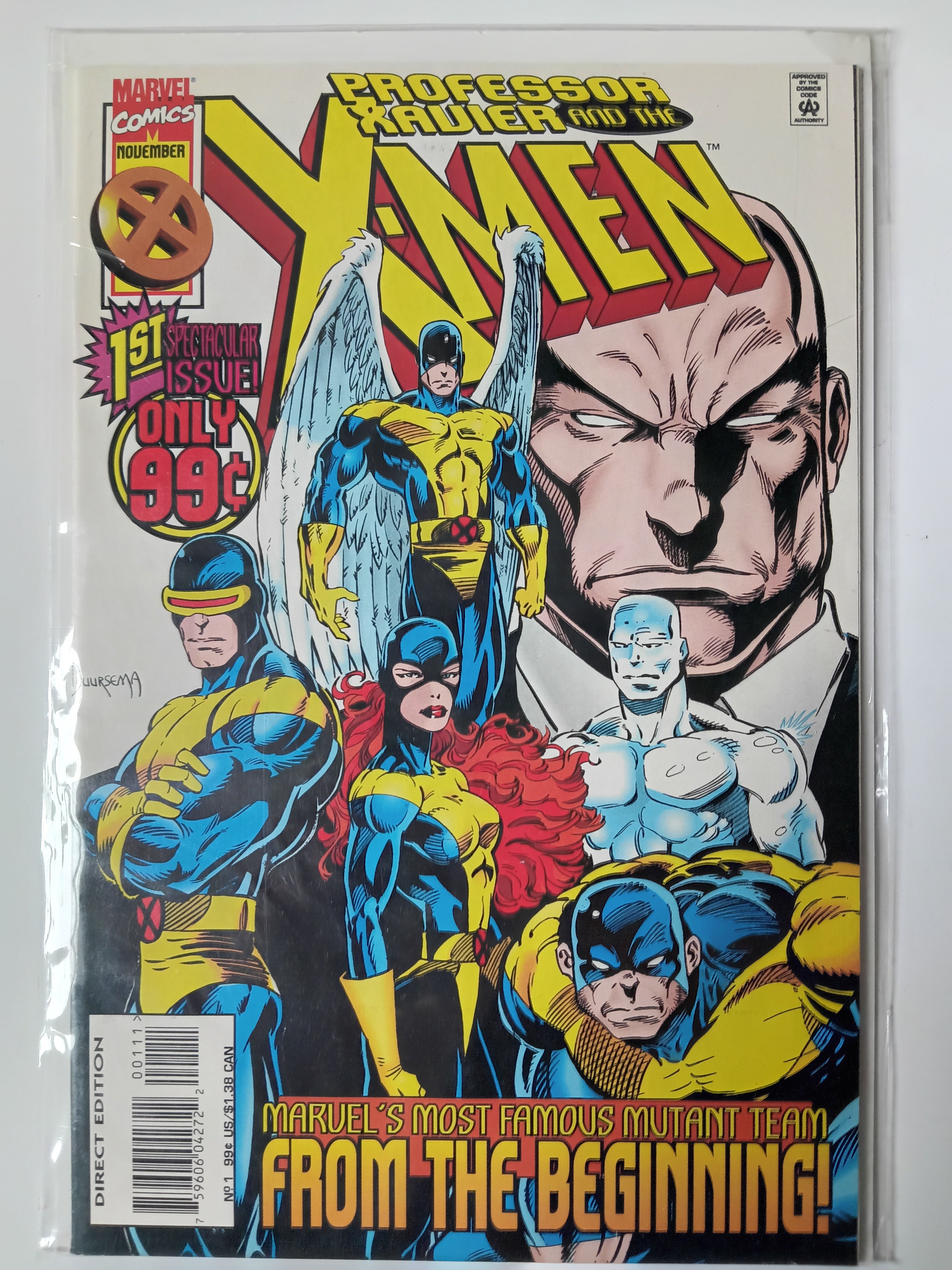 7 Marvel Comic Books all X-Men related from the 90's