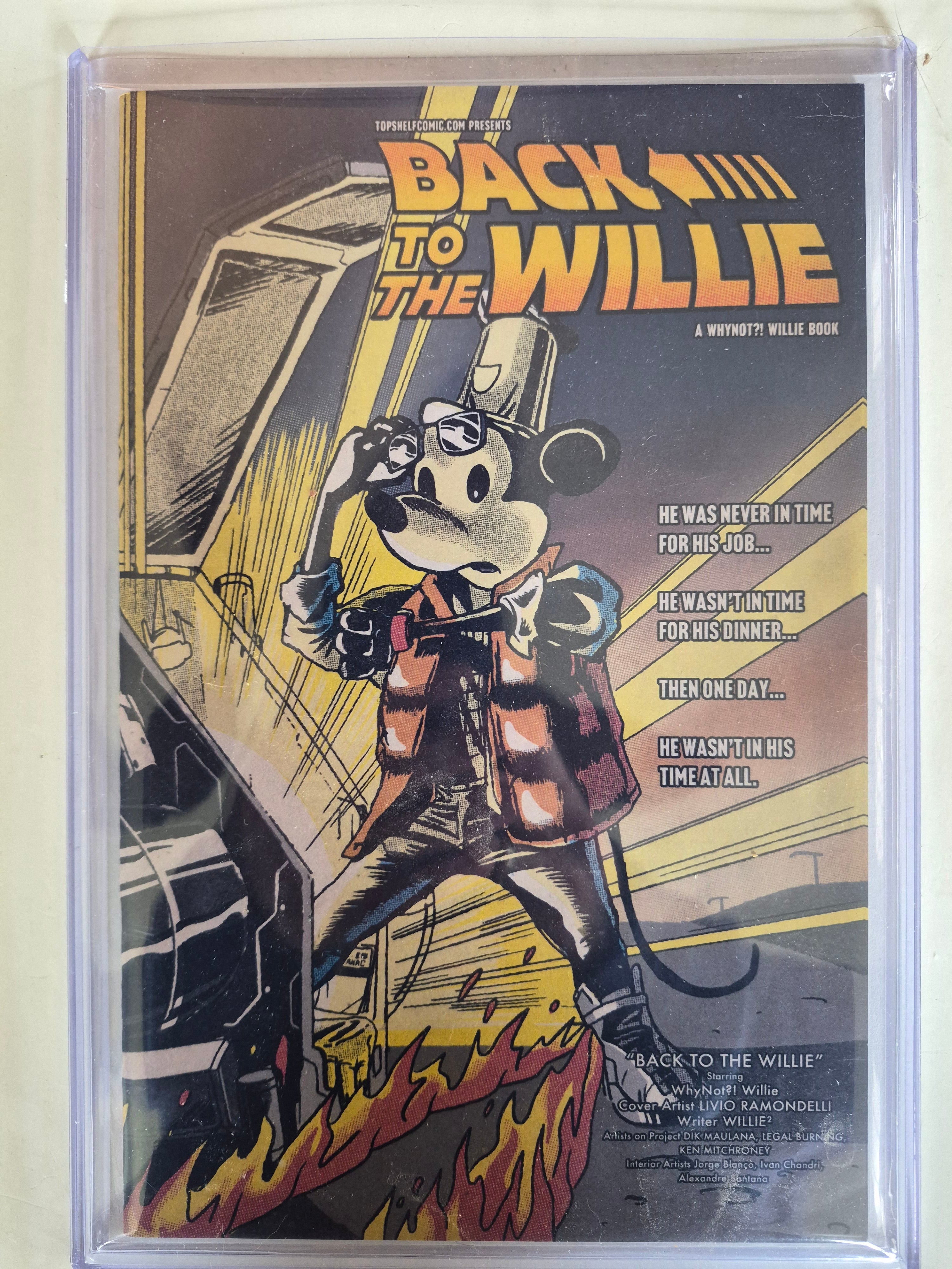 Back To The Willie Comic Book