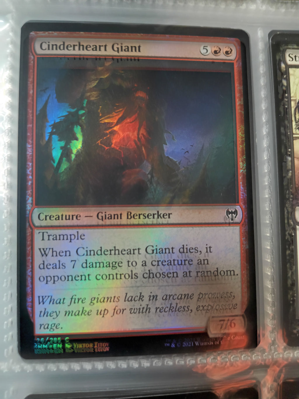 559 Magic The Gathering Cards with Sleeves and Case