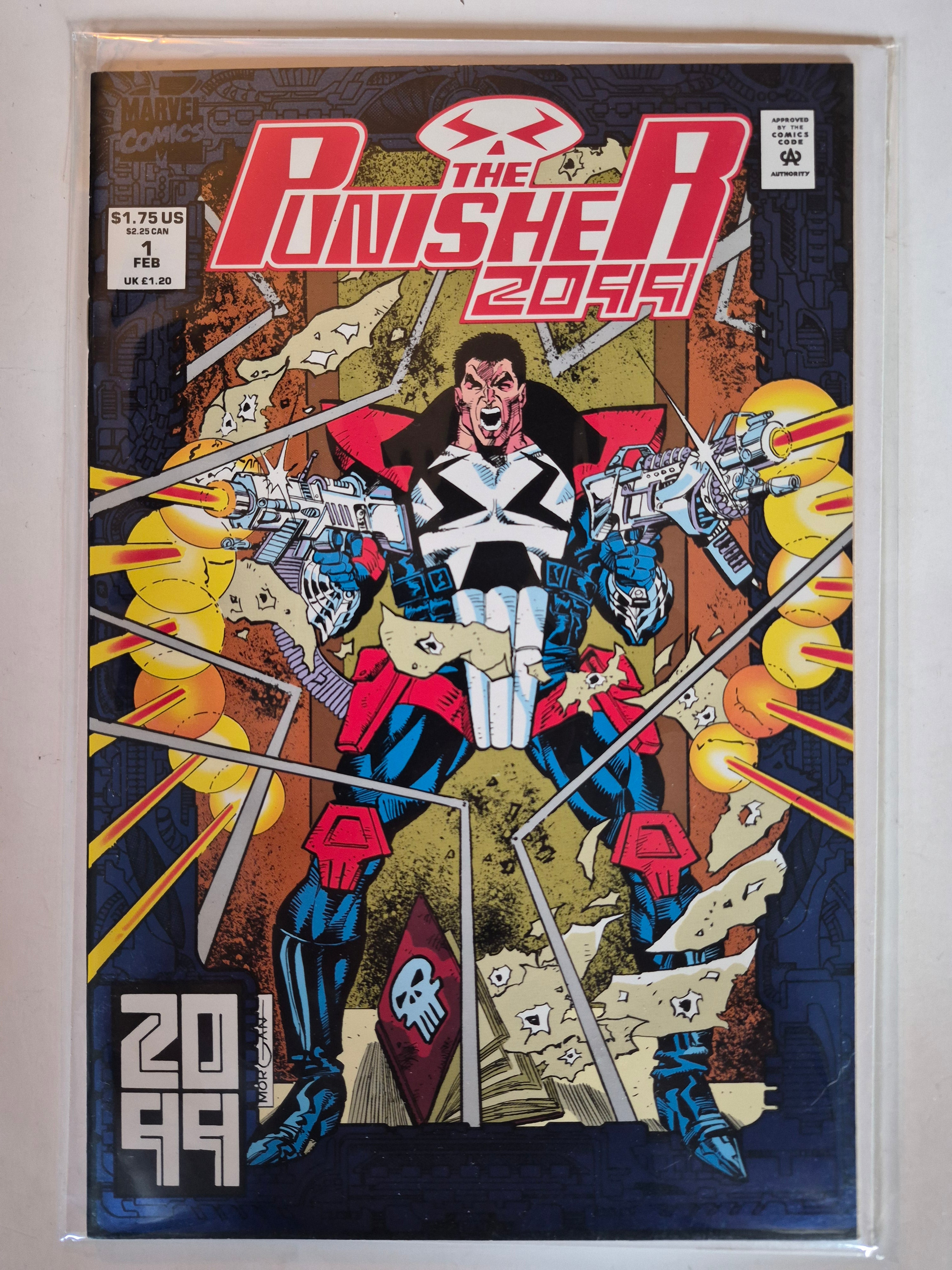 Punisher 2099 #1 Marvel Comic Book in great condition Bagged and Boarded