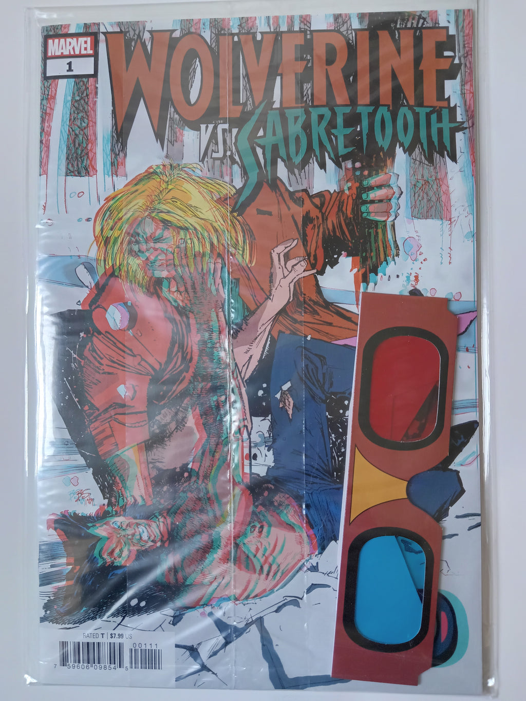 Wolverine vs. Sabretooth #1 3D