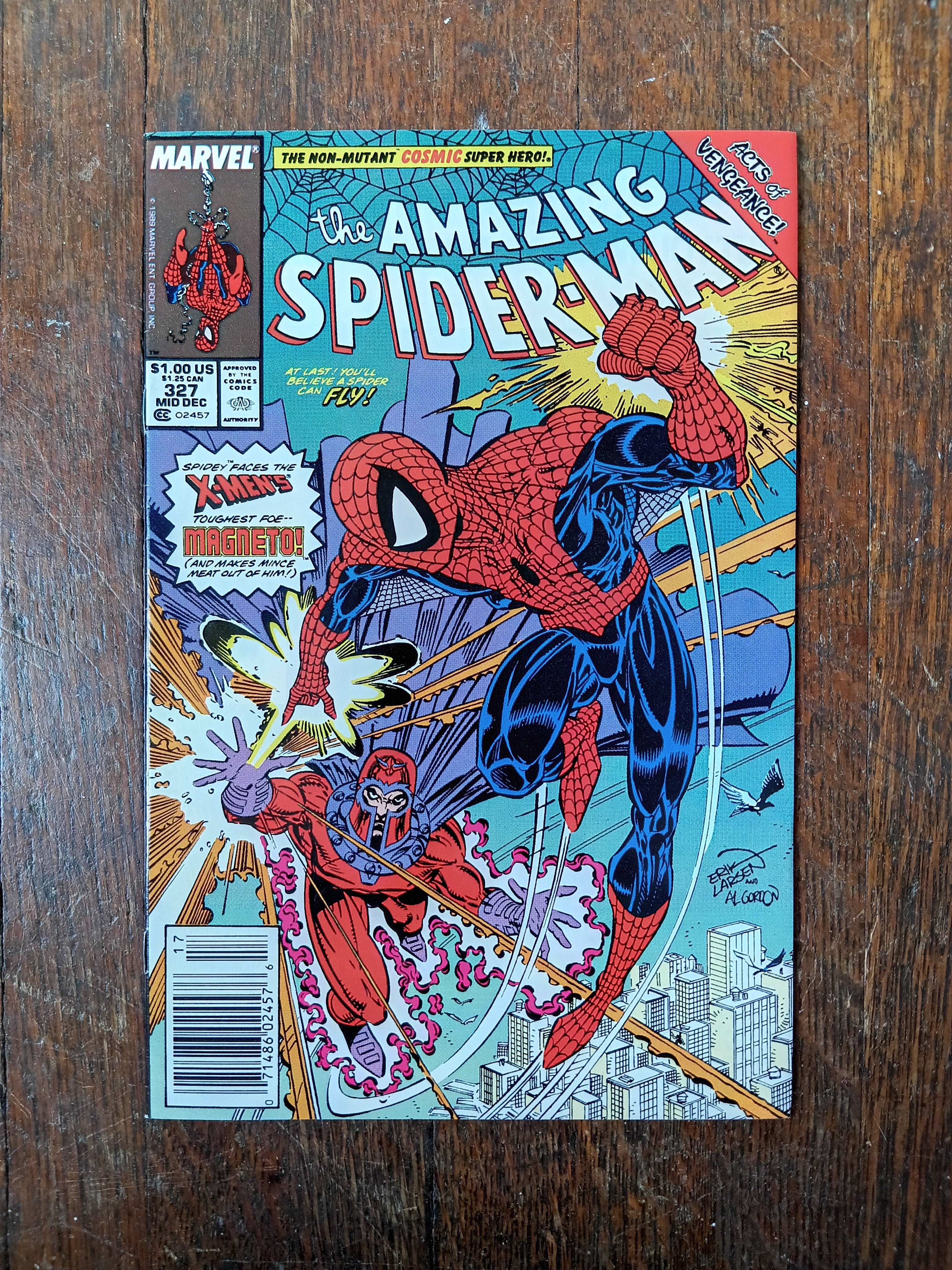The Amazing Spider-man #327 Newsstand Variant