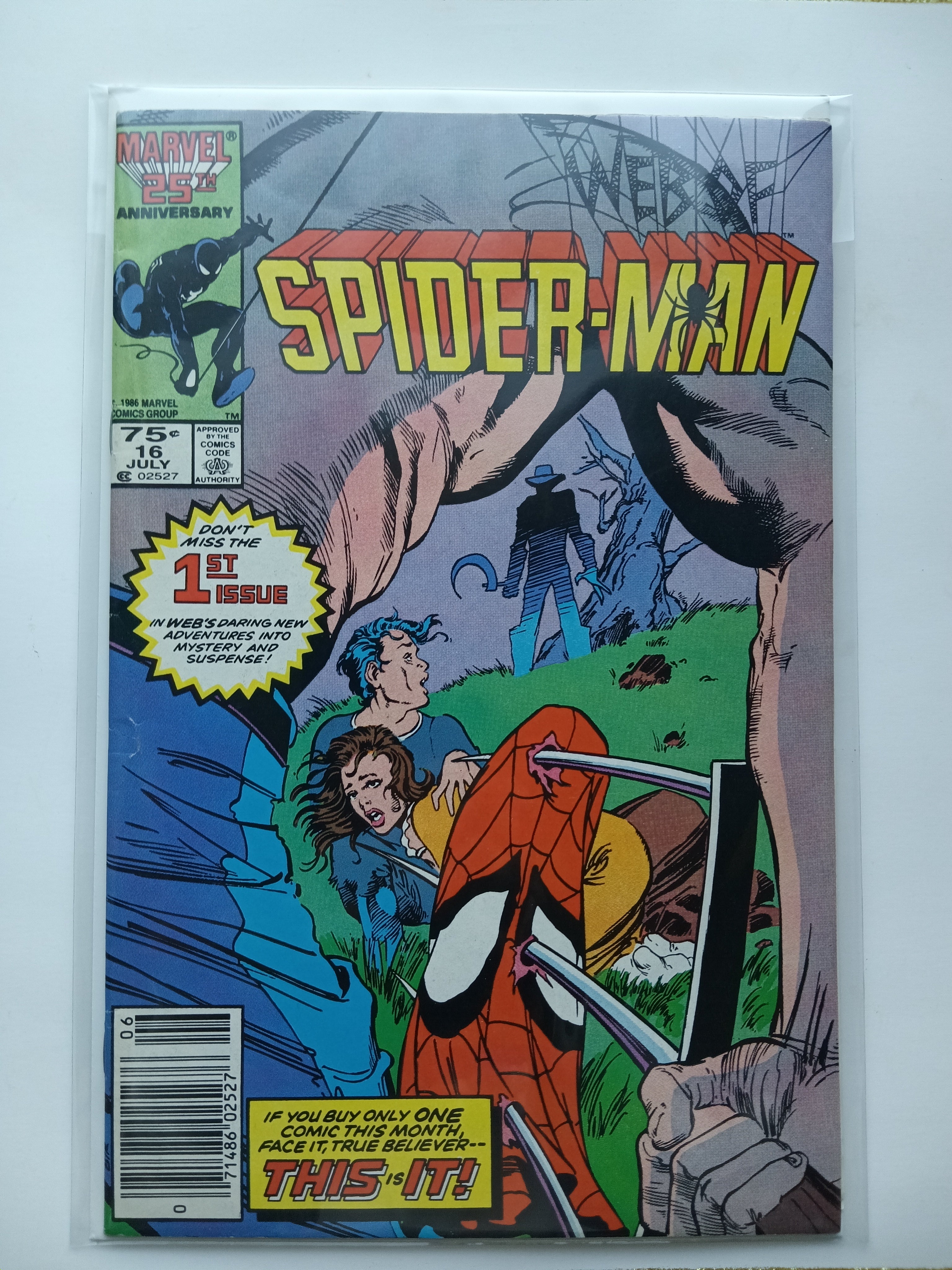 Web of Spider-Man #16 Newsstand Variant Marvel Comic Book