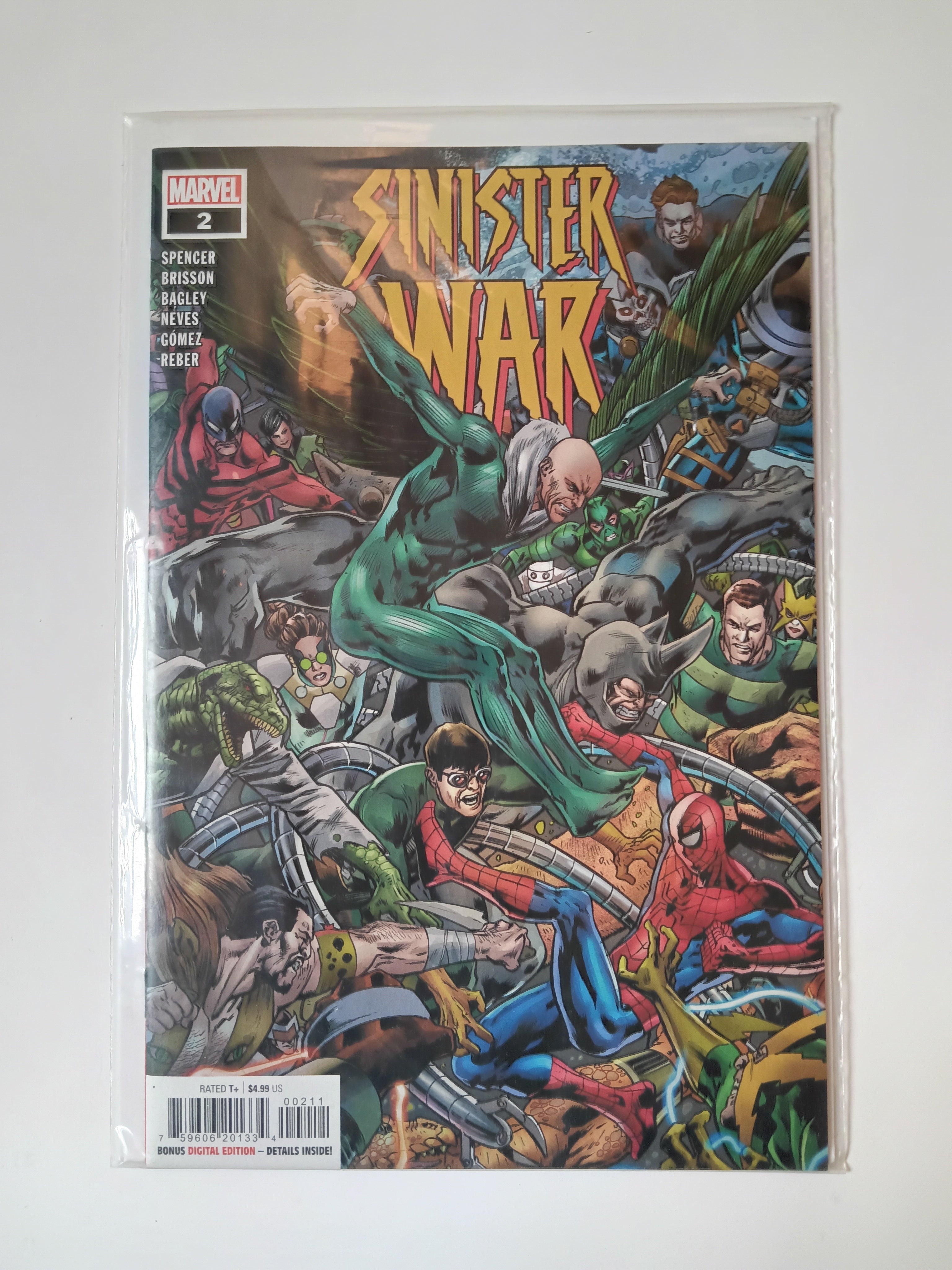 Sinister War #2 Marvel Comic Book