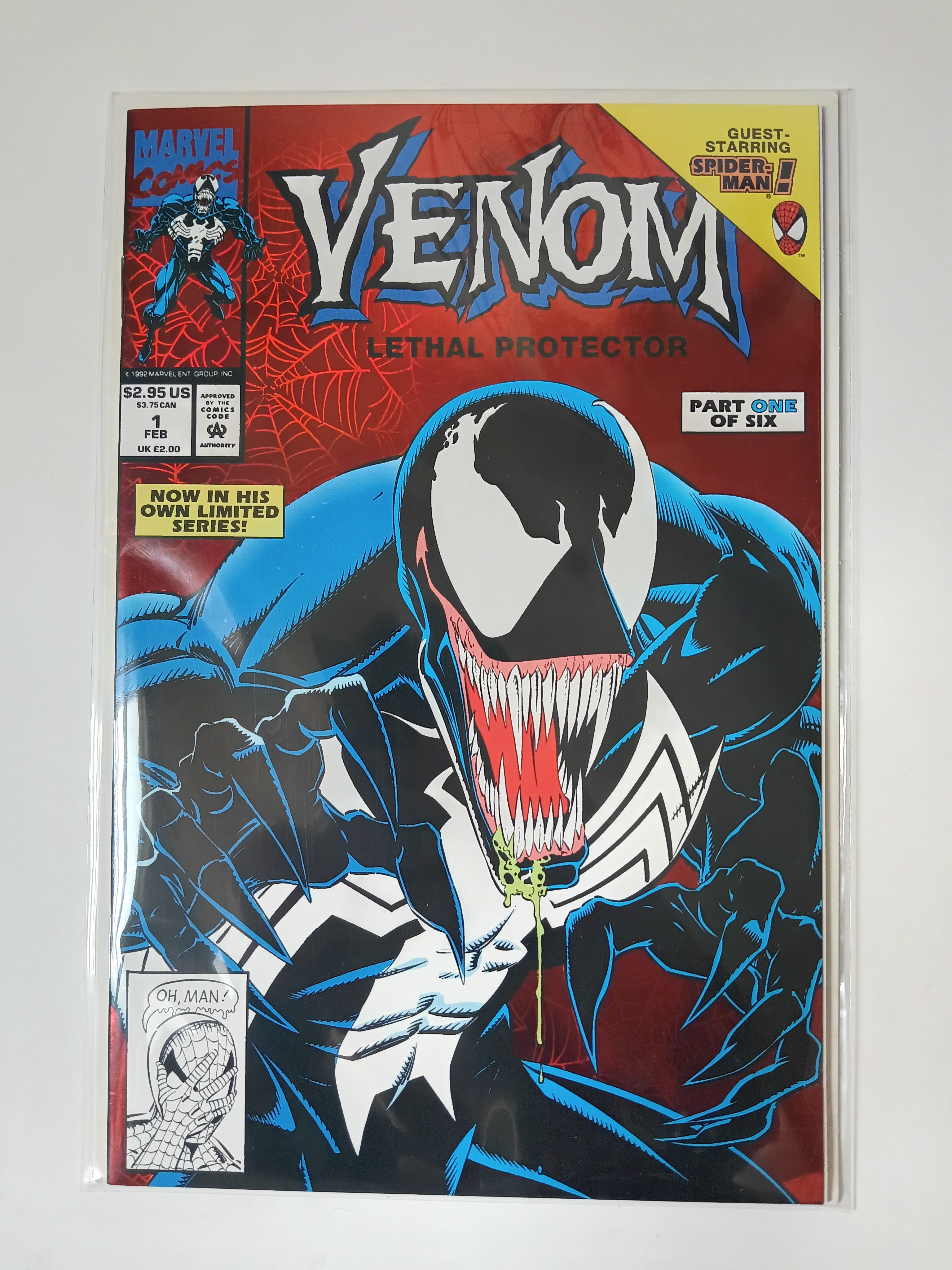 Venom Lethal Protector #1 Great Condition Marvel Comic Books