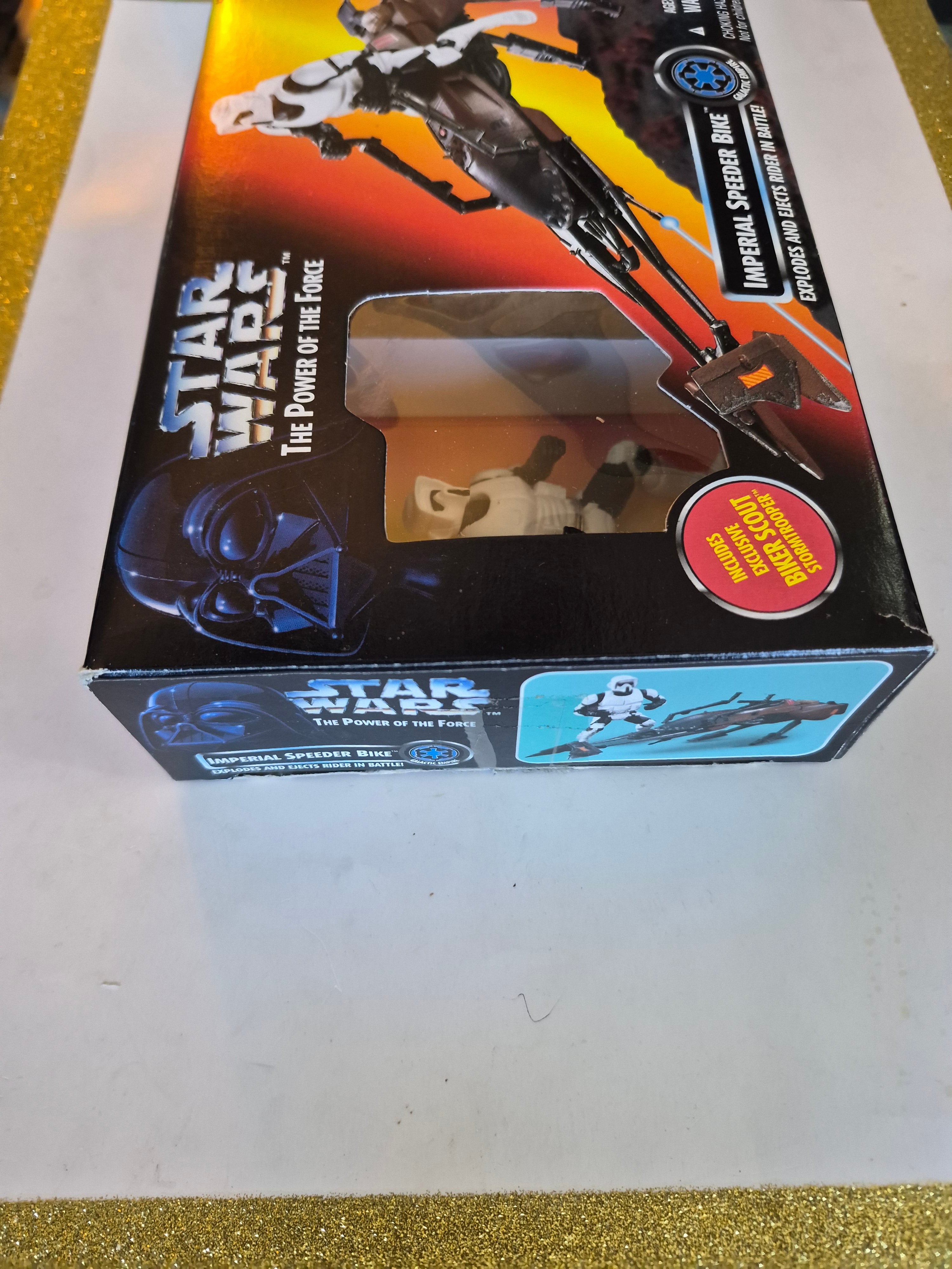 Star Wars Power of the Force Imperial Speeder Bike