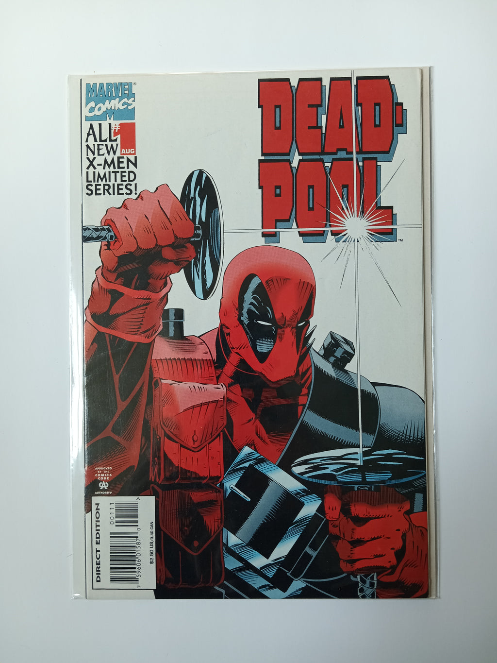 Deadpool #1-4 Complete Mini Series Marvel Comic Books