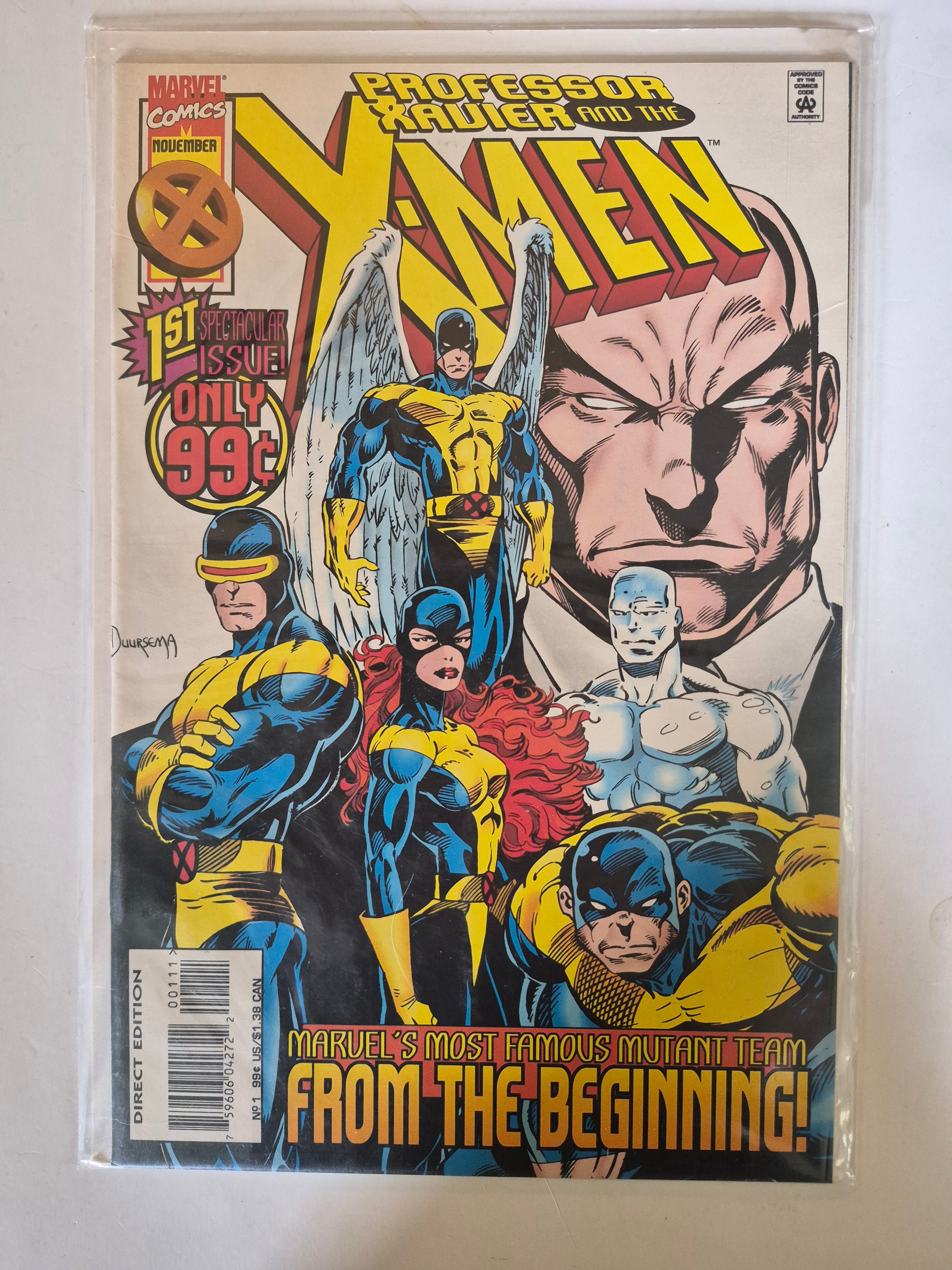 Professor Xavier and the X-men #1 Direct Edition Marvel Comic Book