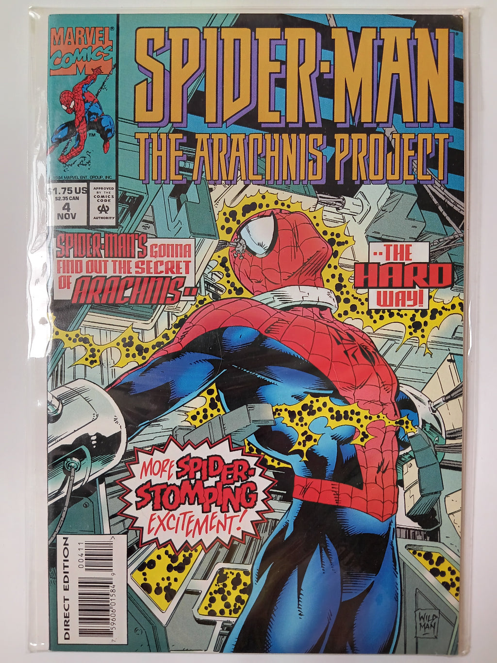 Spider-Man The Arachnis Project 1-6 Direct Edition Marvel Comic Books