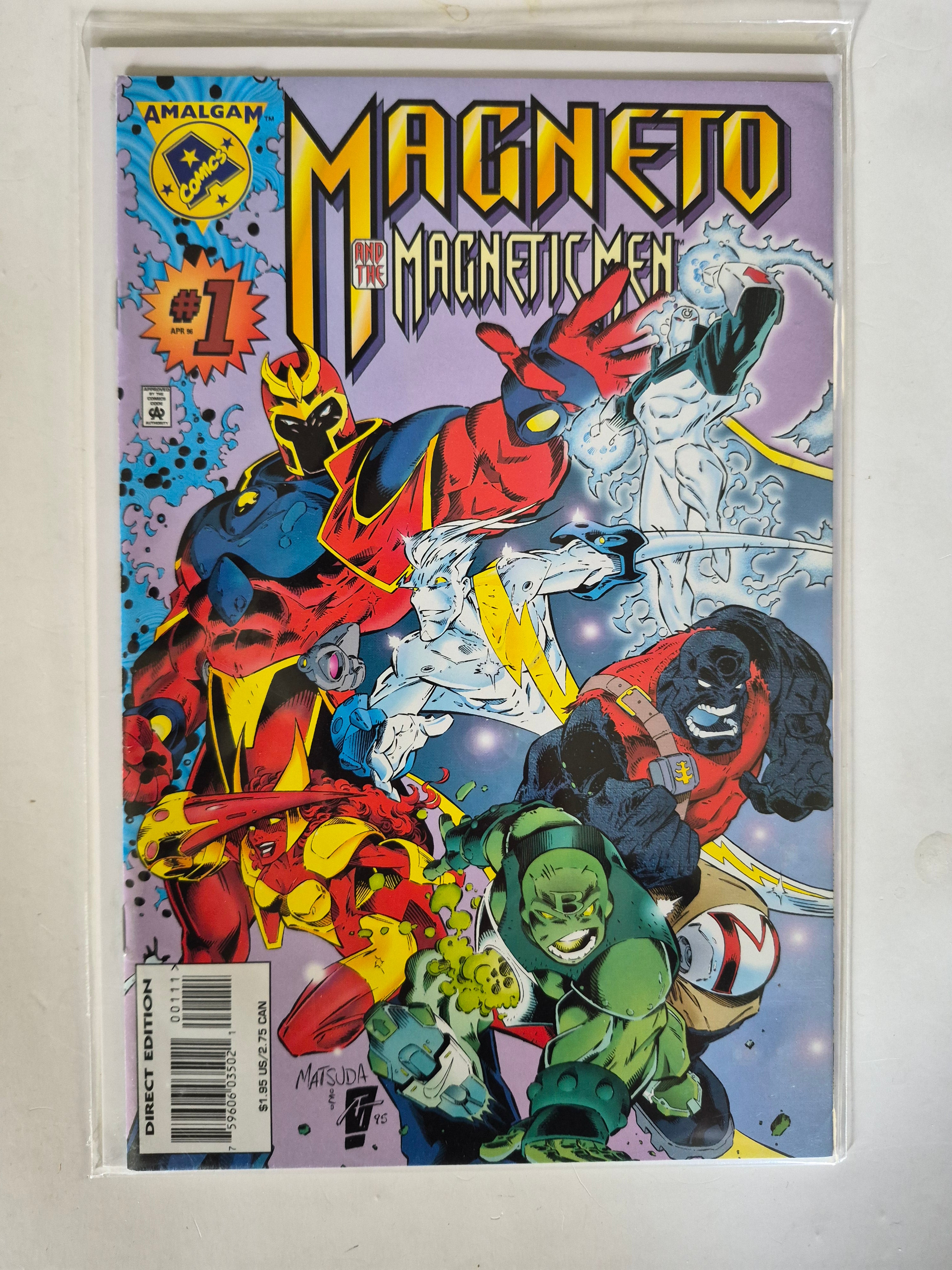 Magneto and the Magnetic Men #1 Direct Edition Marvel Comic Book