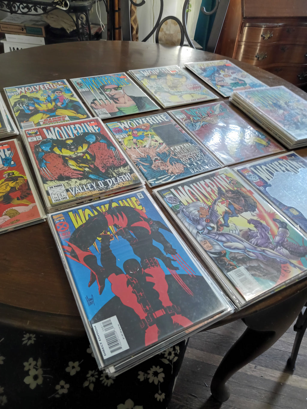 Wolverine #50-100 Marvel Comic Books in Great Condition Bagged and Boarded