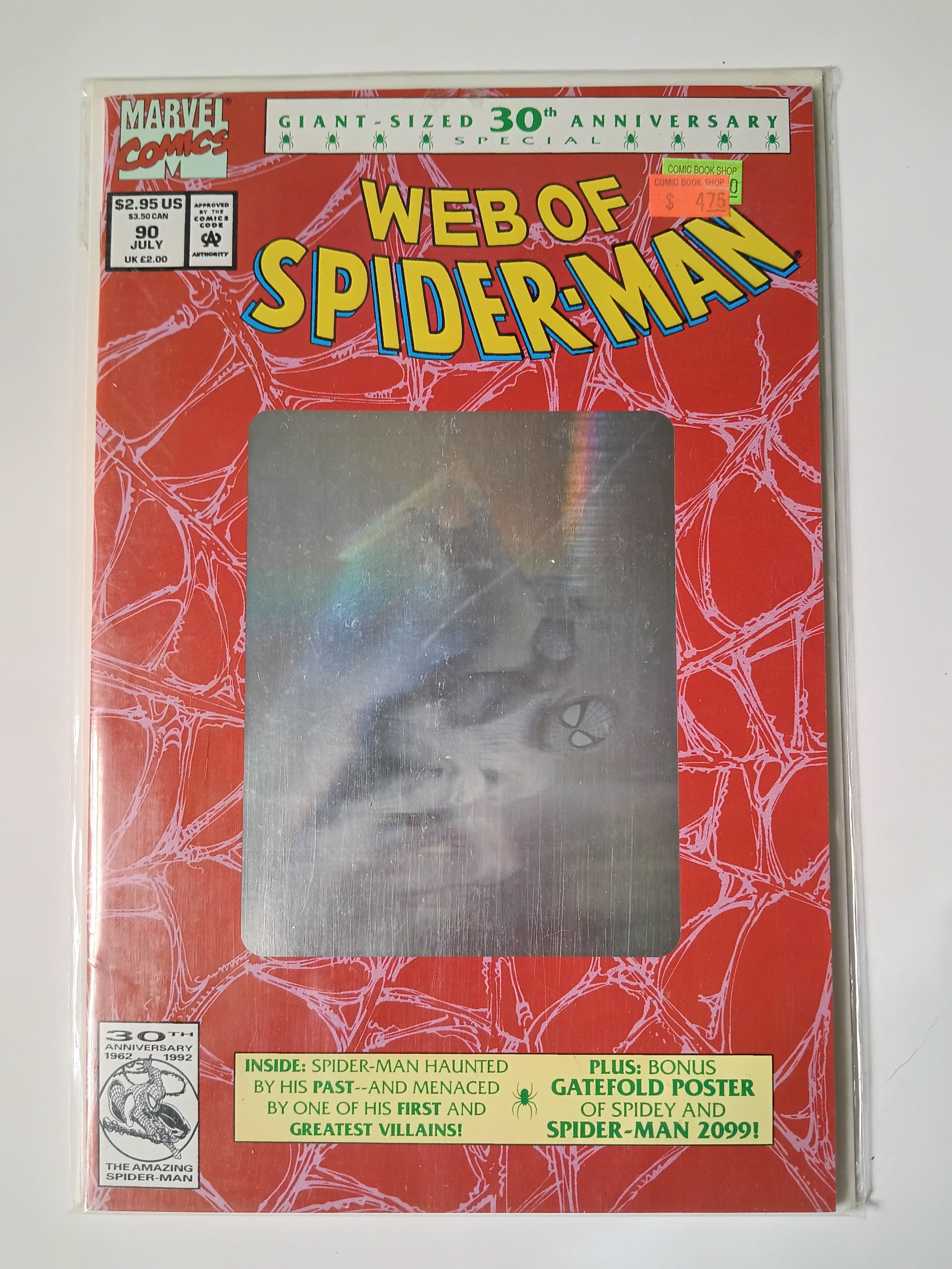 Web of Spider-Man #90-129 Marvel Comic Books