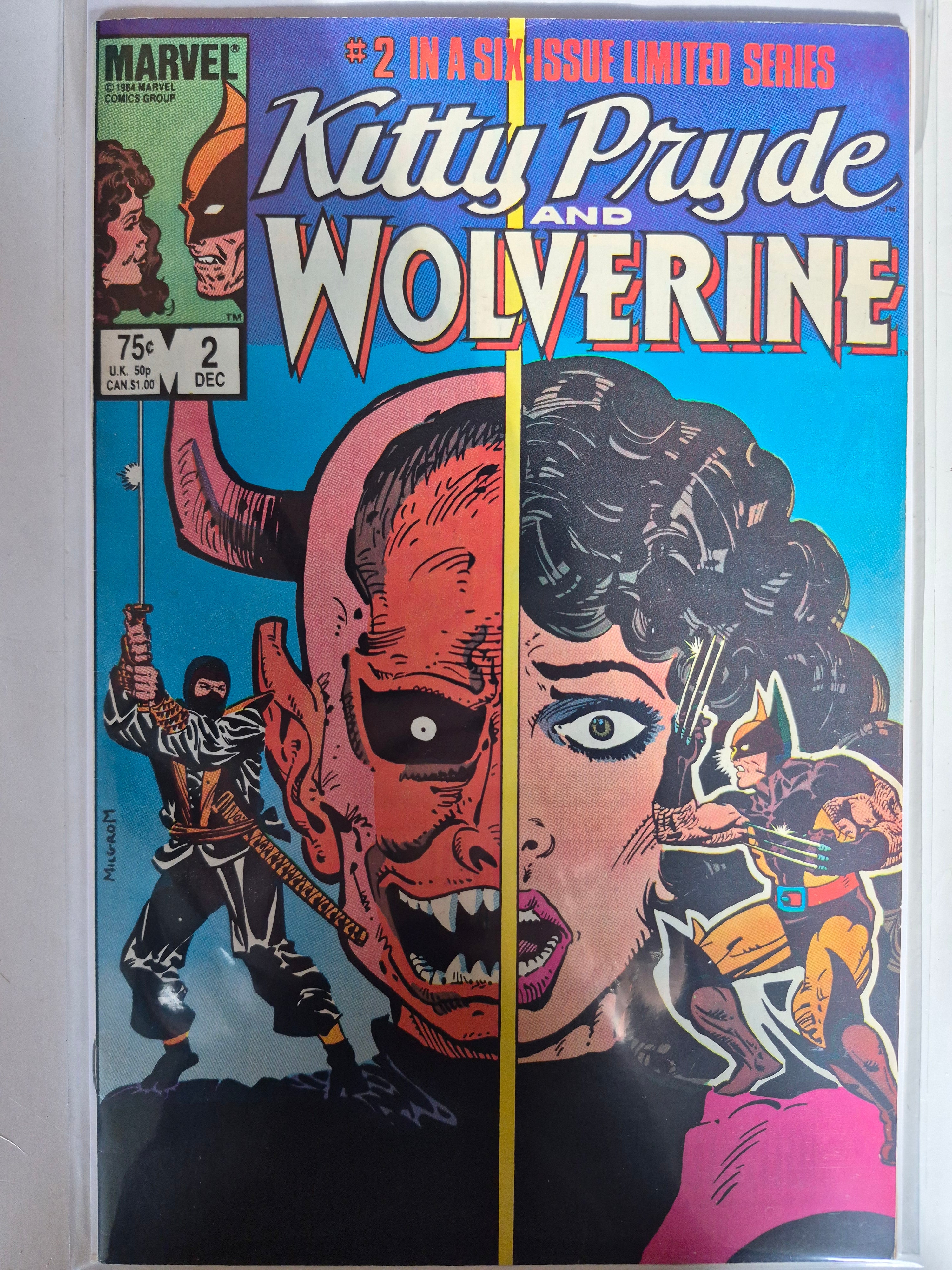 Kitty Pride and Wolverine 2 Marvel Comic Book
