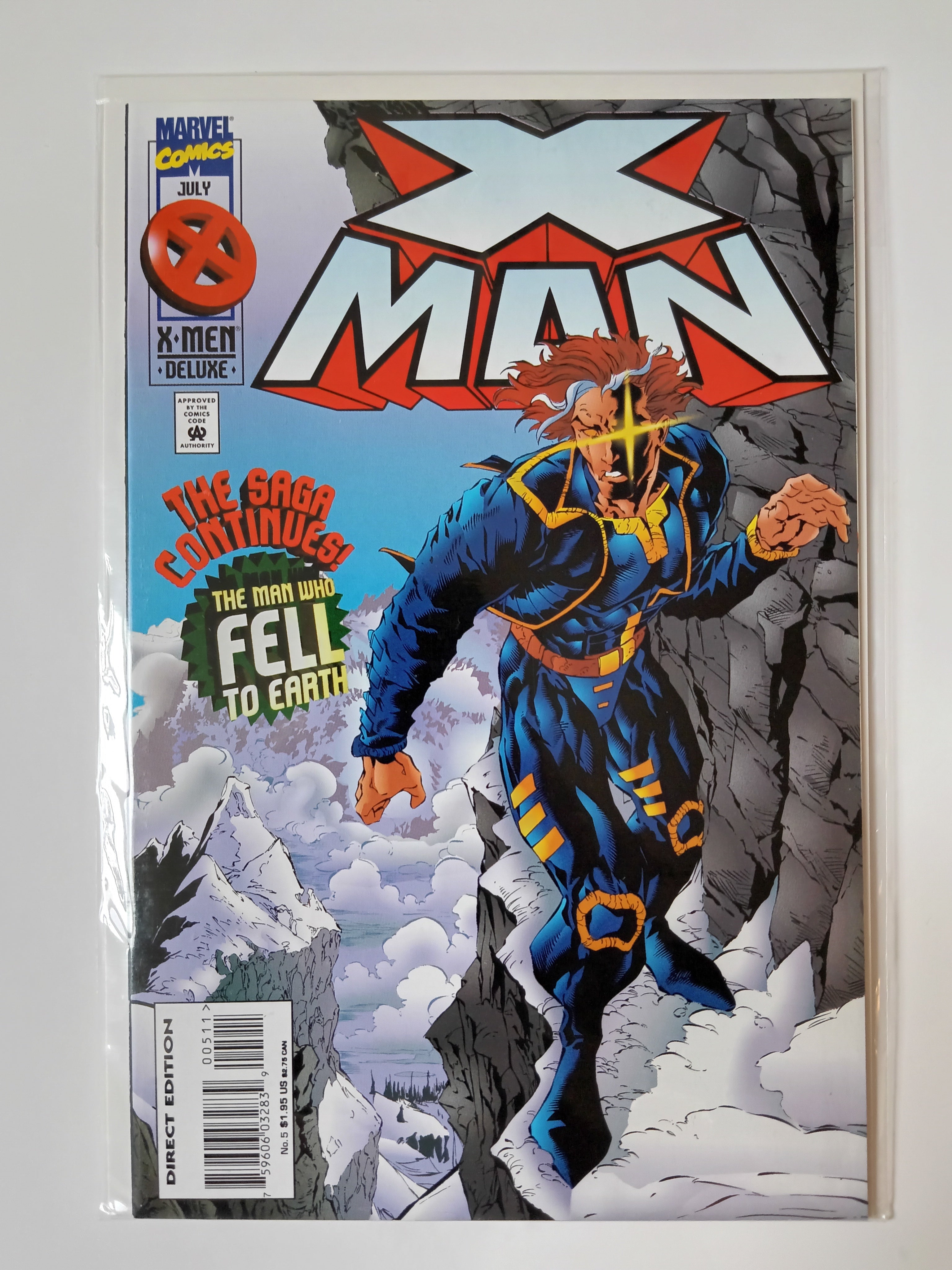 X Man -1,1-10,25-28 Marvel Comic Books All in Great Condition Bagged and Boarded