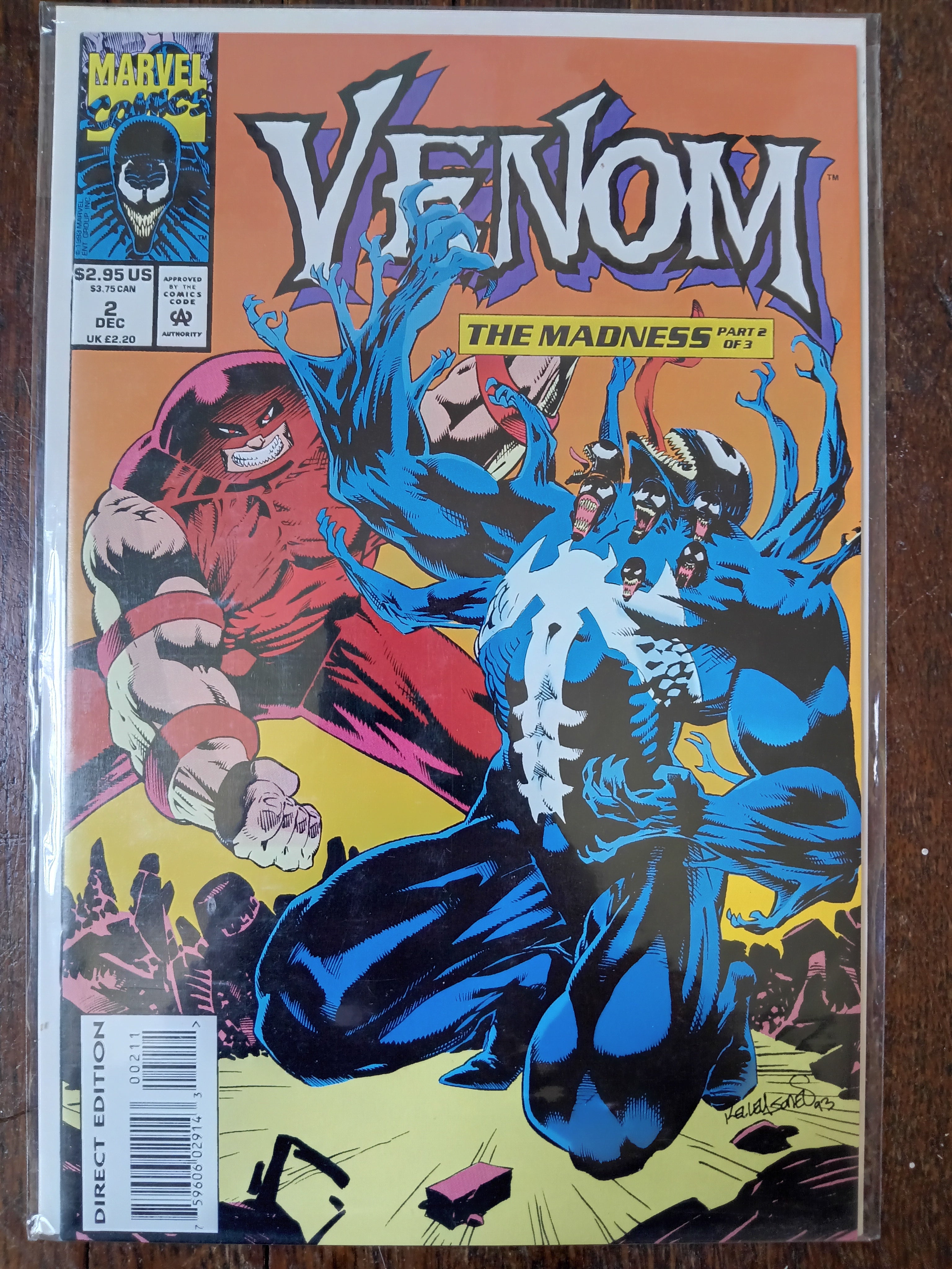 Venom: The Madness #1-3 Direct Edition Marvel Comic Books